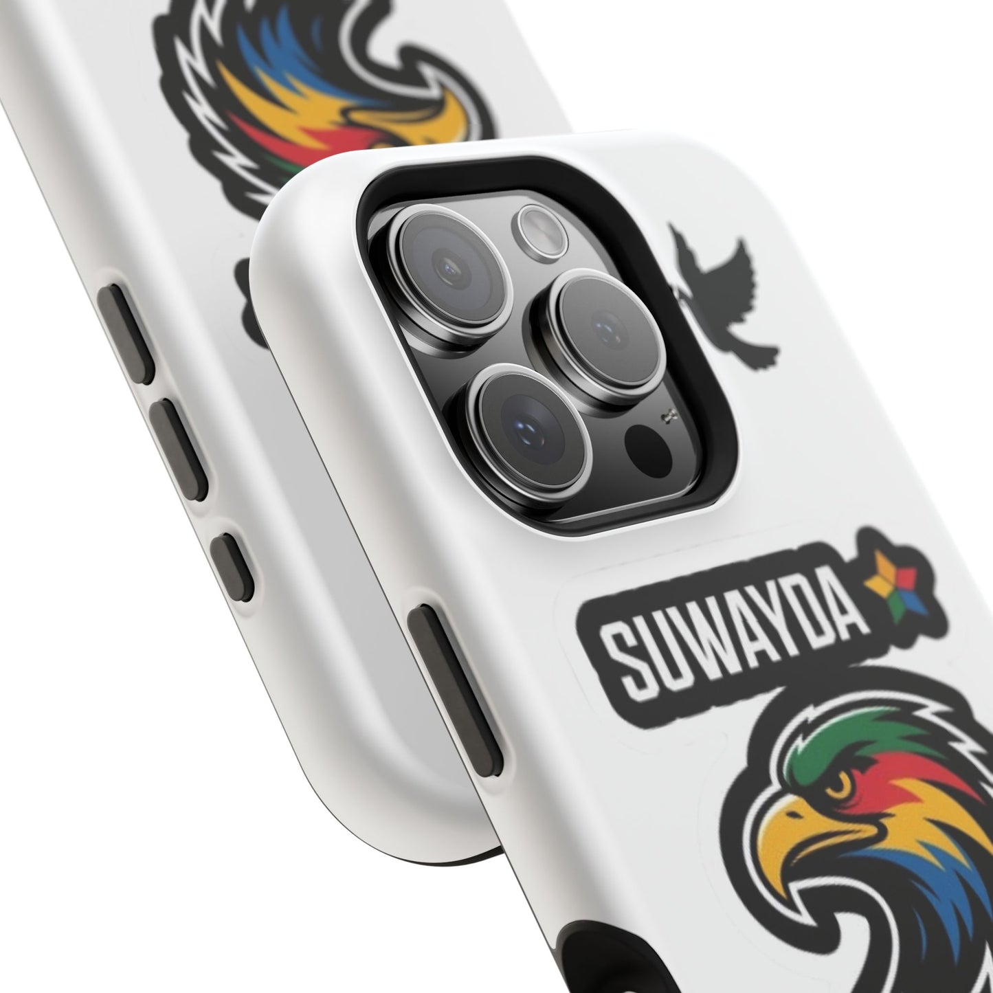 Impact-Resistant Phone Case — Suwayda Eagle Sticker Design