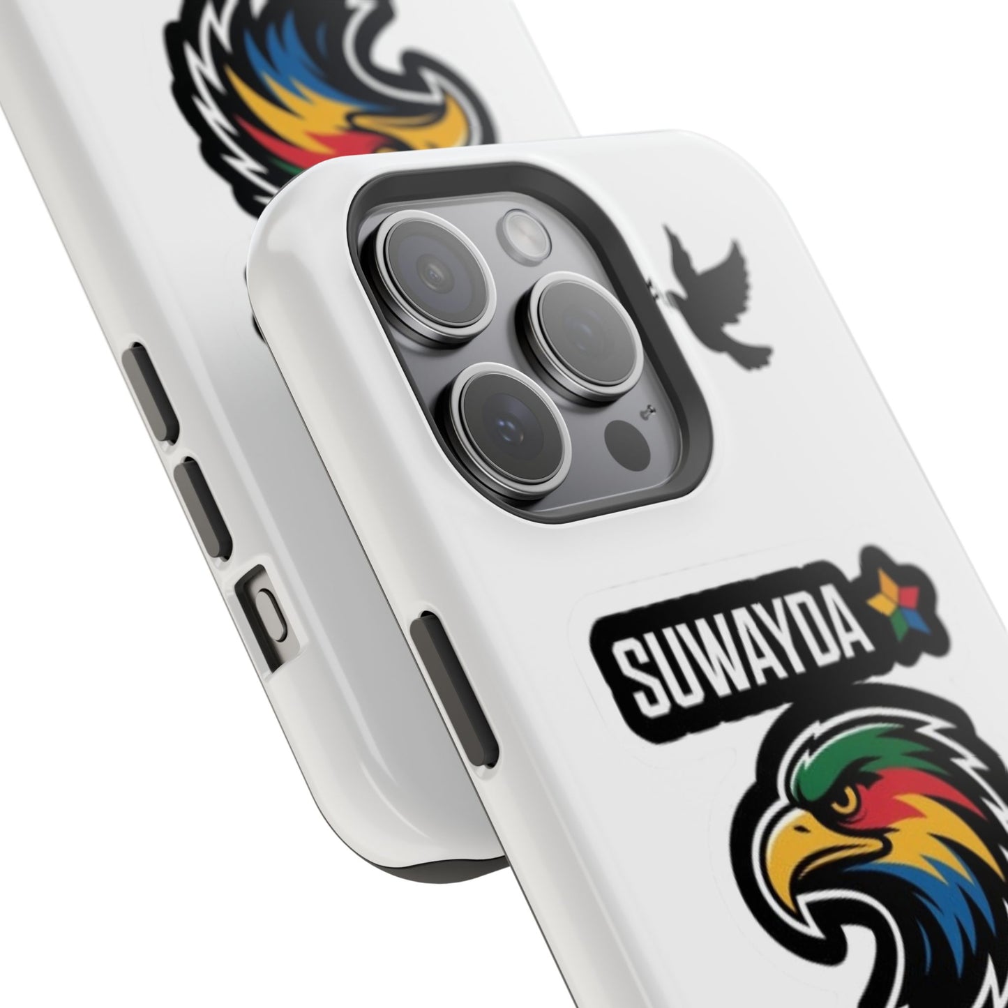 Impact-Resistant Phone Case — Suwayda Eagle Sticker Design