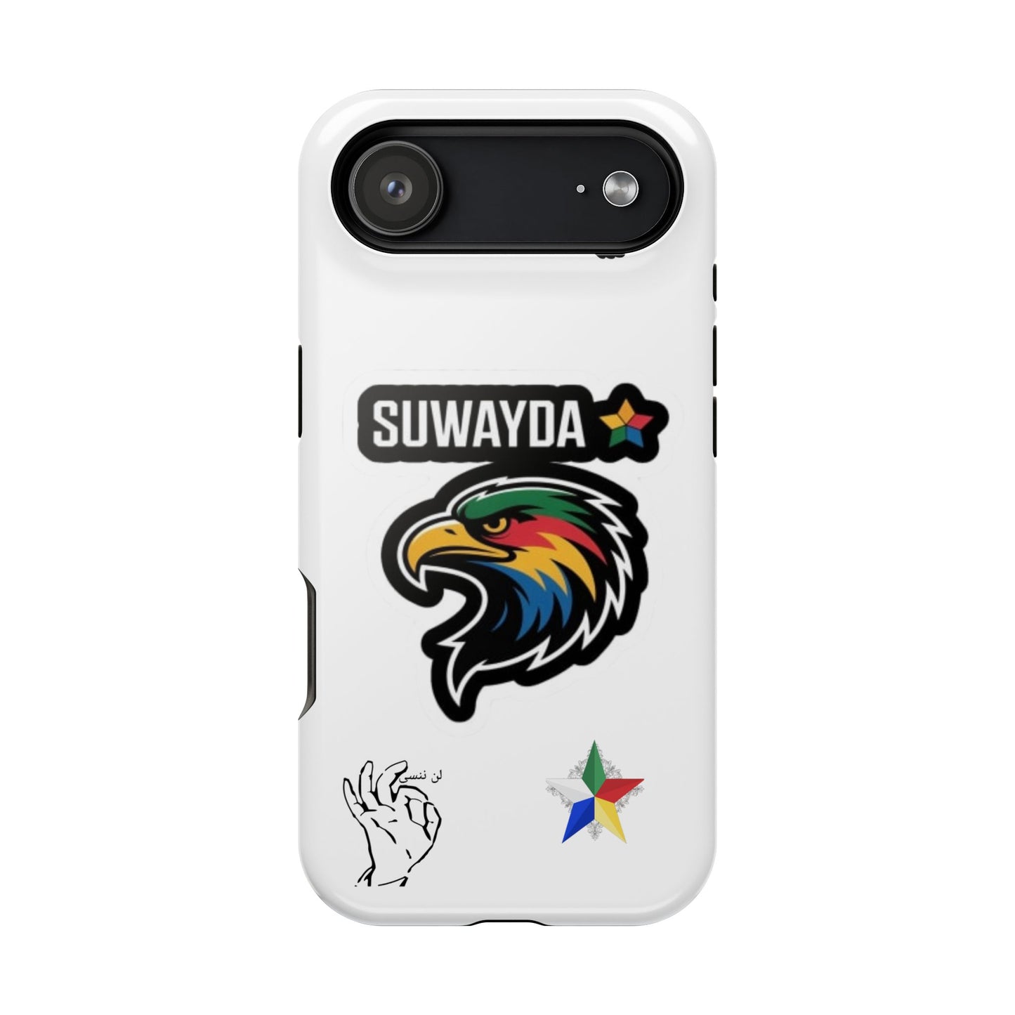 Impact-Resistant Phone Case — Suwayda Eagle Sticker Design