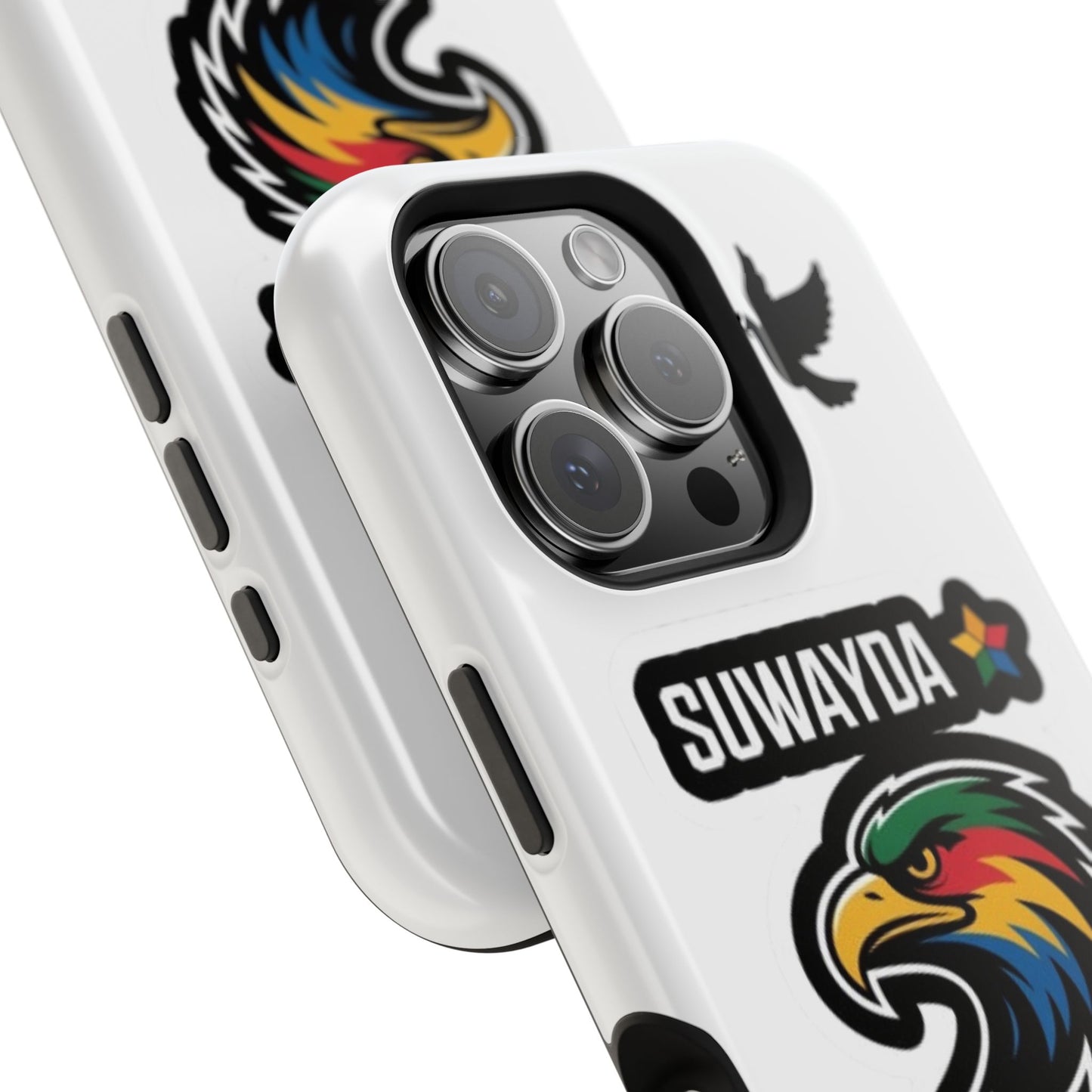 Impact-Resistant Phone Case — Suwayda Eagle Sticker Design