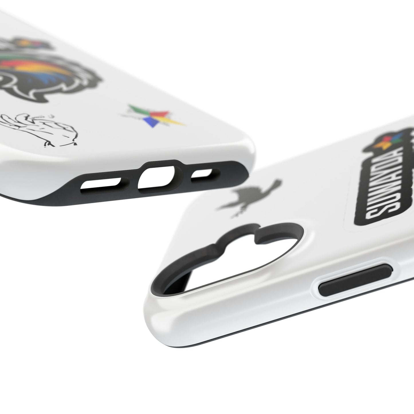 Impact-Resistant Phone Case — Suwayda Eagle Sticker Design