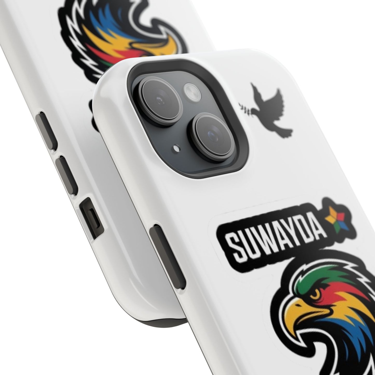 Impact-Resistant Phone Case — Suwayda Eagle Sticker Design