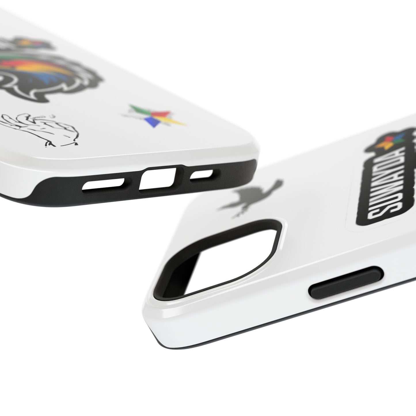 Impact-Resistant Phone Case — Suwayda Eagle Sticker Design