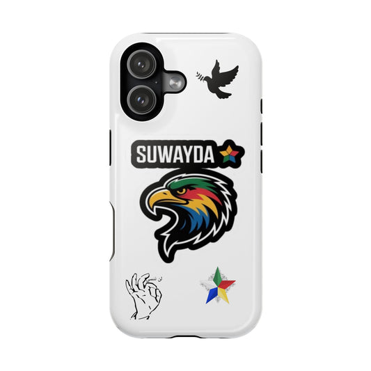 Impact-Resistant Phone Case — Suwayda Eagle Sticker Design