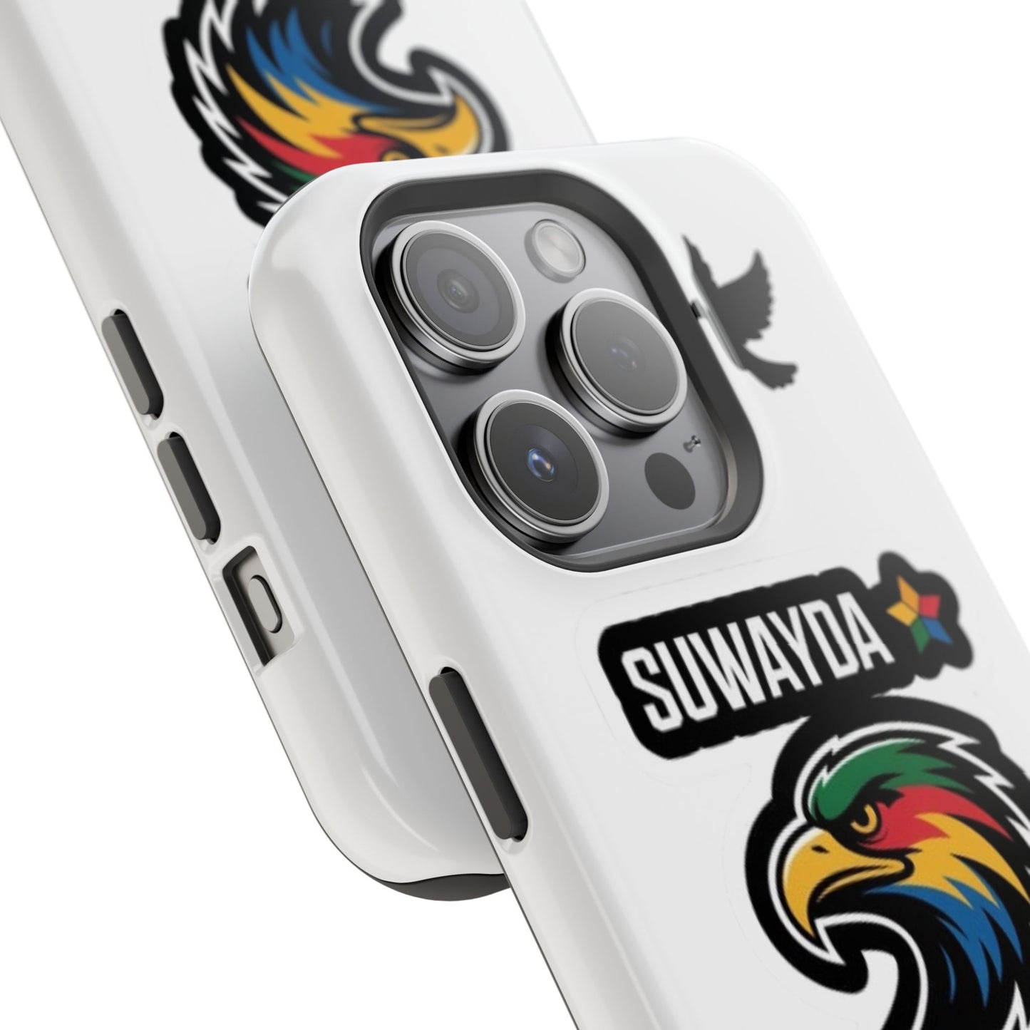 Impact-Resistant Phone Case — Suwayda Eagle Sticker Design