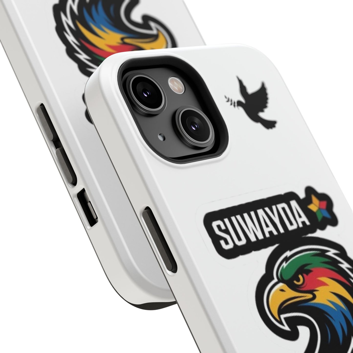 Impact-Resistant Phone Case — Suwayda Eagle Sticker Design