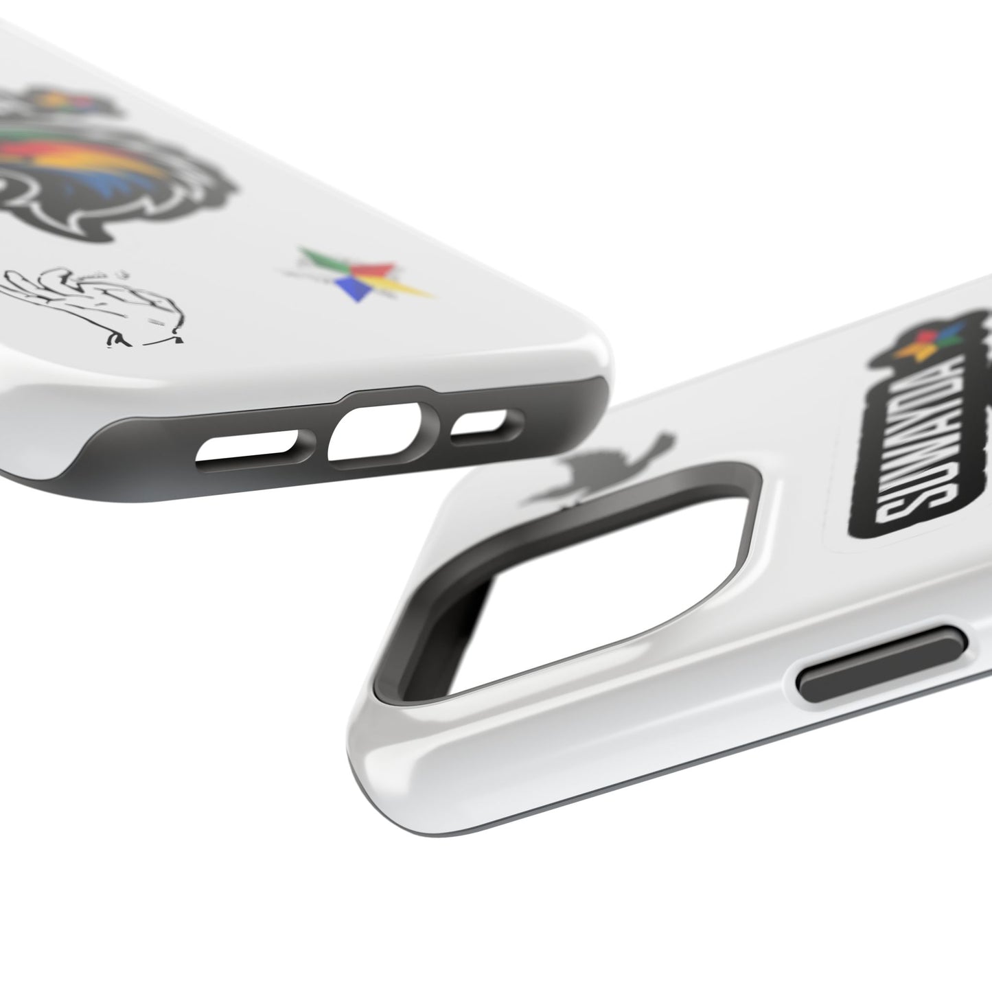 Impact-Resistant Phone Case — Suwayda Eagle Sticker Design