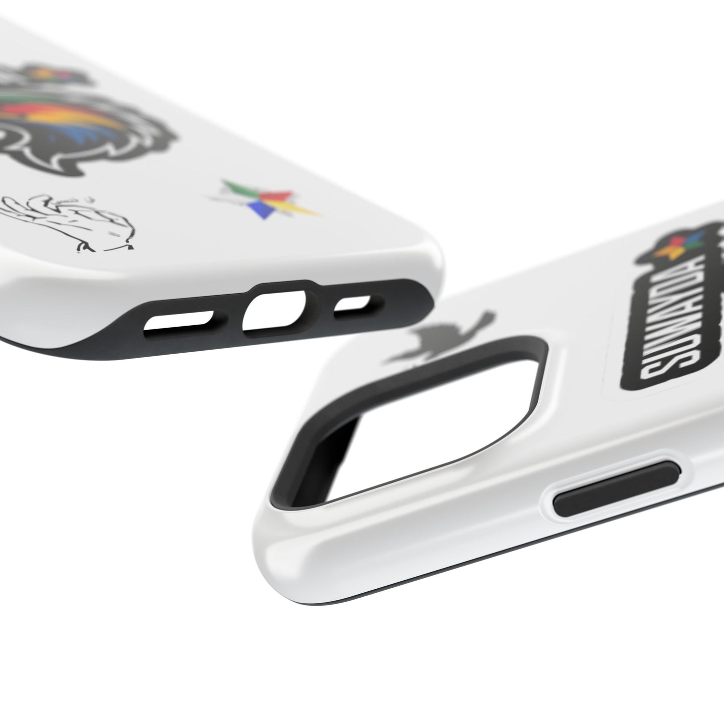 Impact-Resistant Phone Case — Suwayda Eagle Sticker Design