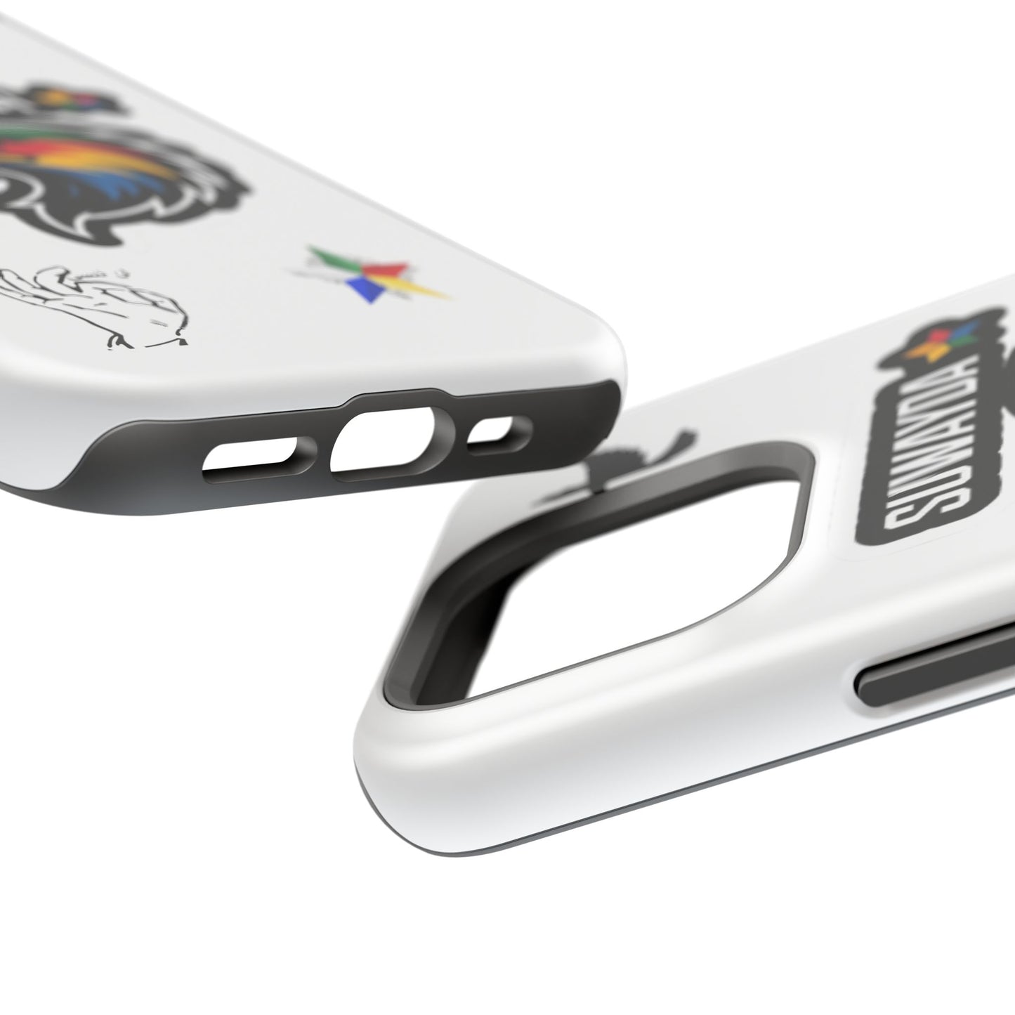 Impact-Resistant Phone Case — Suwayda Eagle Sticker Design