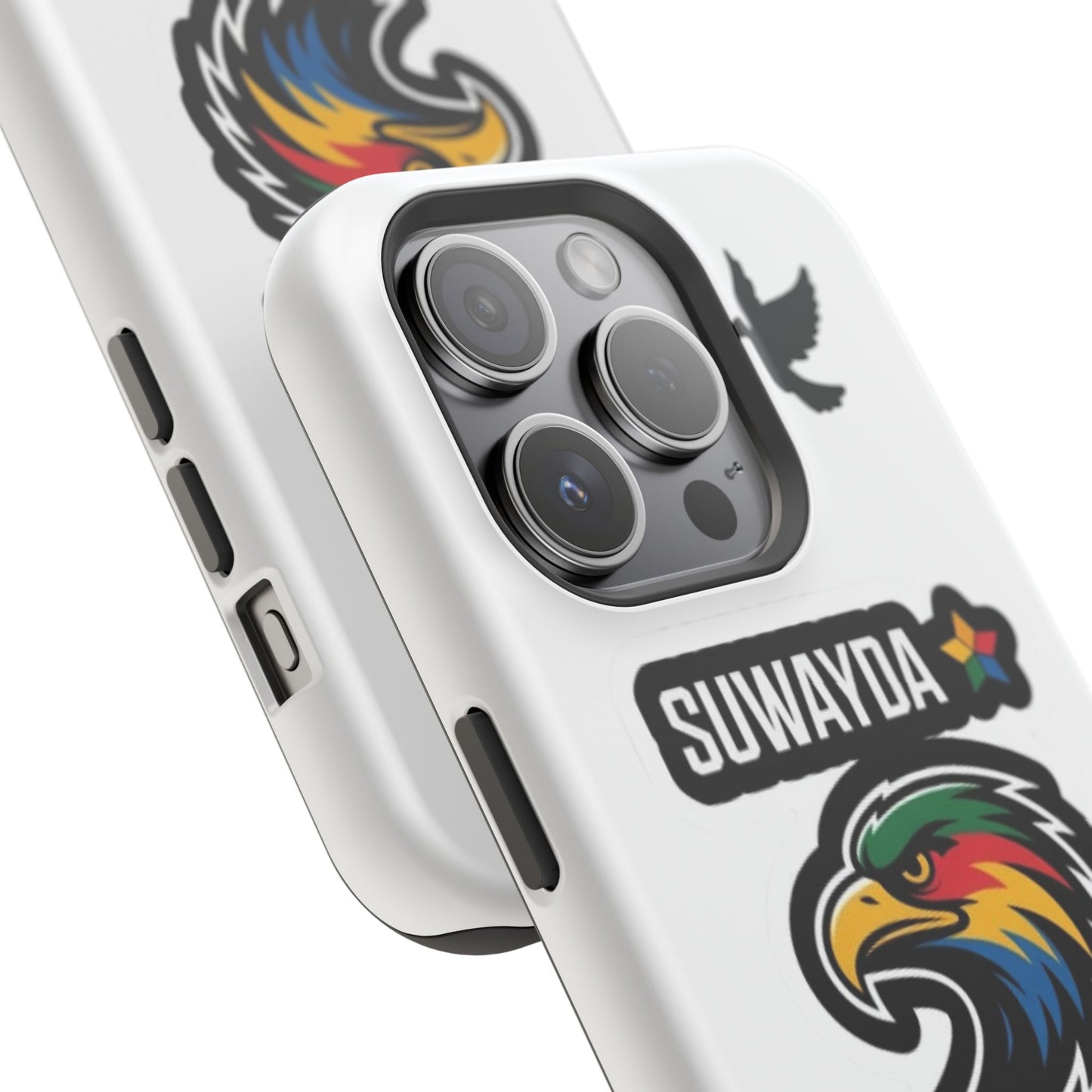 Impact-Resistant Phone Case — Suwayda Eagle Sticker Design
