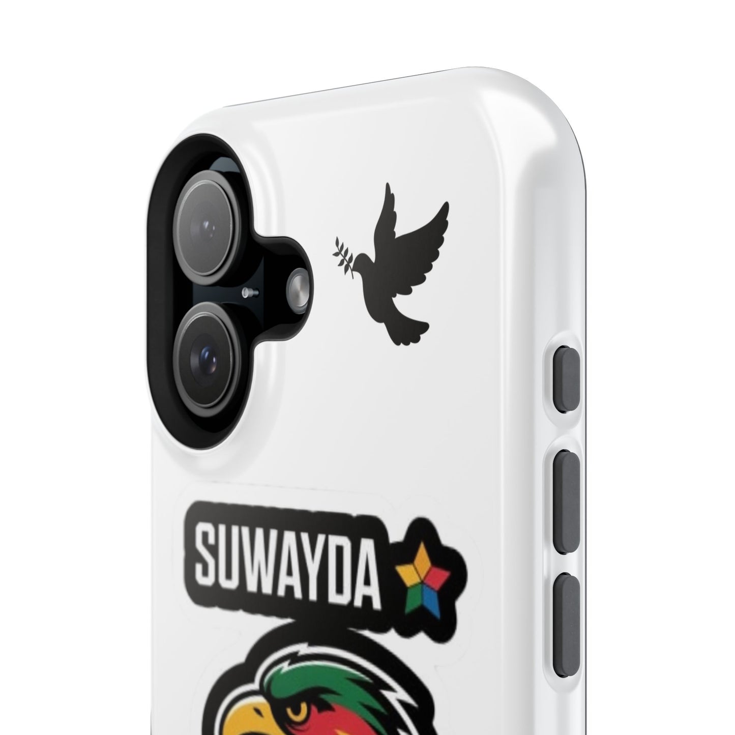 Impact-Resistant Phone Case — Suwayda Eagle Sticker Design