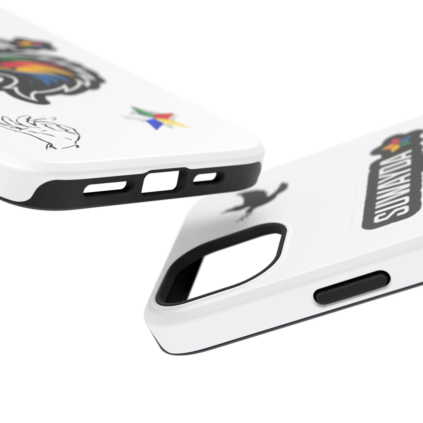 Impact-Resistant Phone Case — Suwayda Eagle Sticker Design