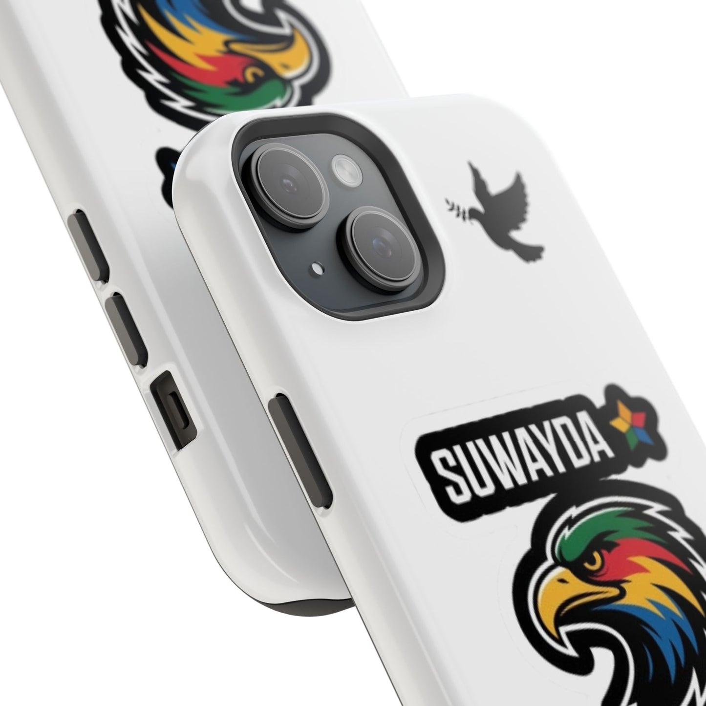 Impact-Resistant Phone Case — Suwayda Eagle Sticker Design