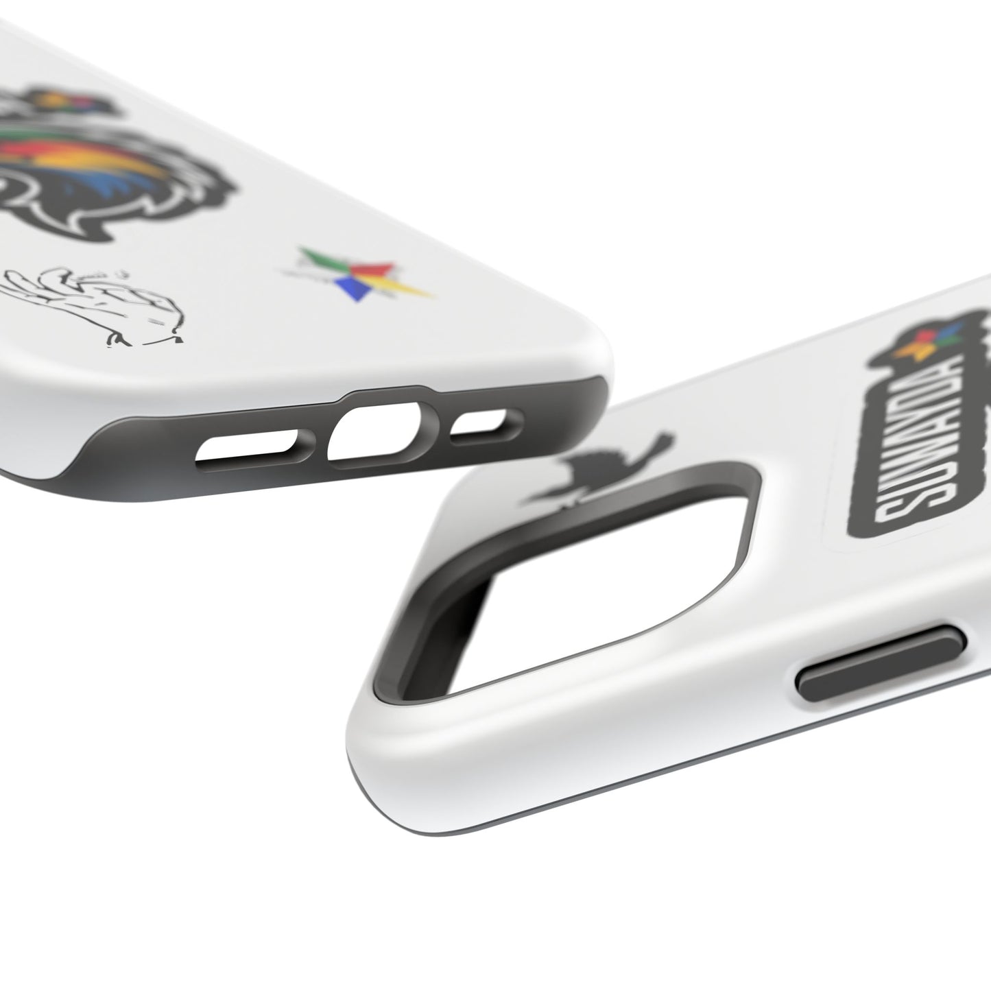 Impact-Resistant Phone Case — Suwayda Eagle Sticker Design