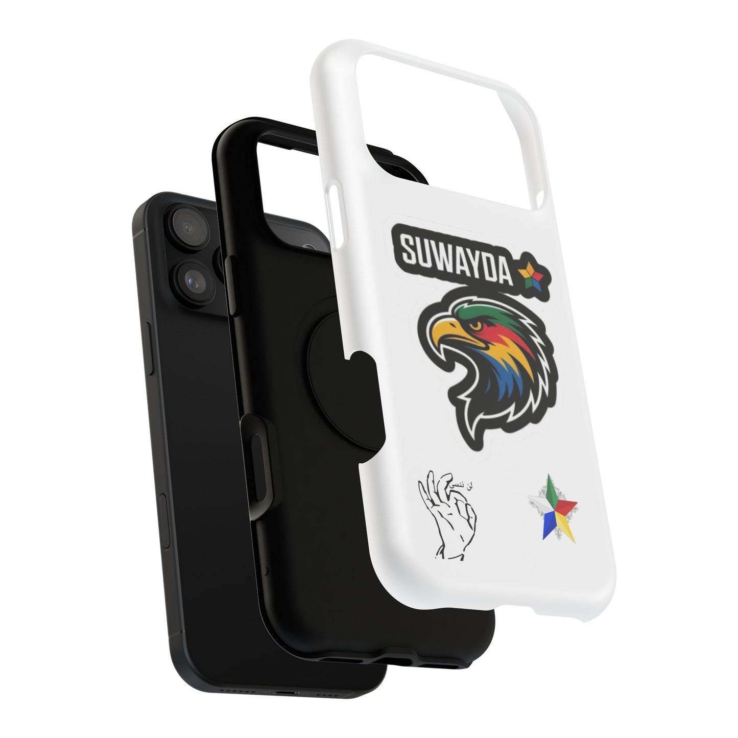 Impact-Resistant Phone Case — Suwayda Eagle Sticker Design