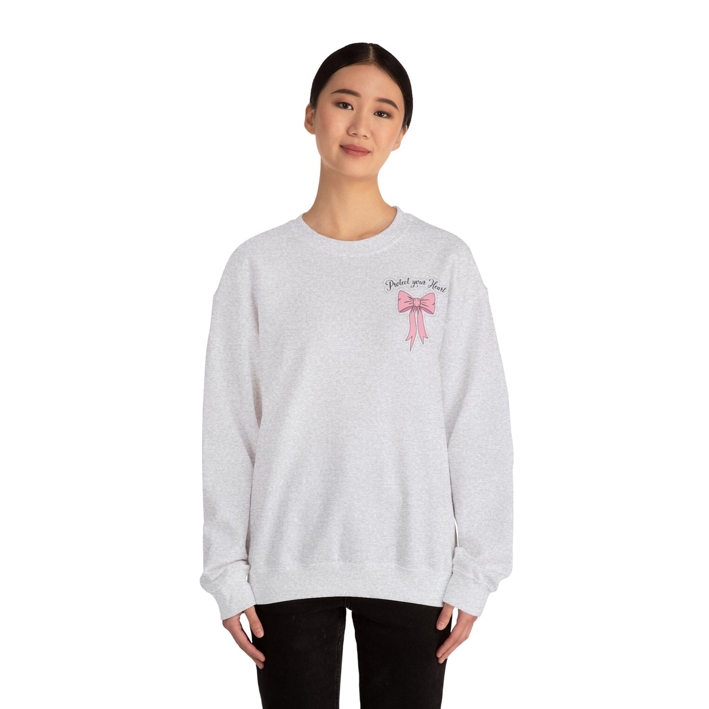 Girly Crewneck Sweatshirt — Feminine Graphic Pullover