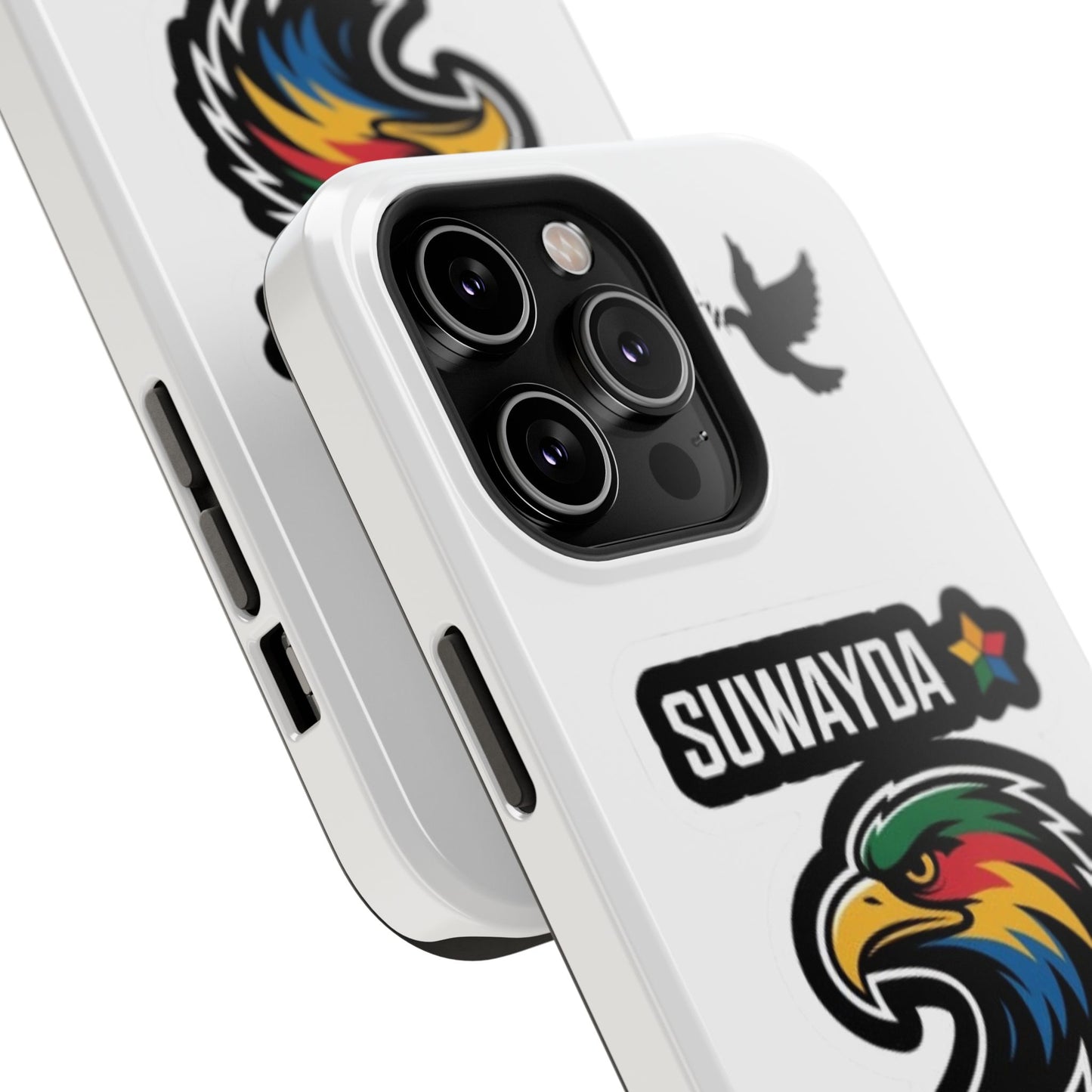 Impact-Resistant Phone Case — Suwayda Eagle Sticker Design