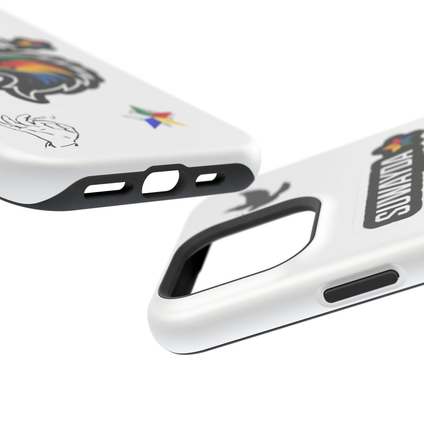 Impact-Resistant Phone Case — Suwayda Eagle Sticker Design