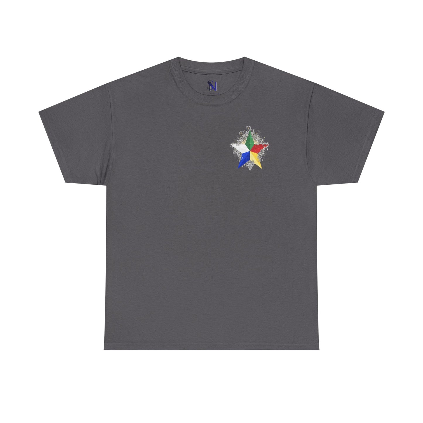 Drouz Graphic Tee — Minimal Text Logo T-Shirt