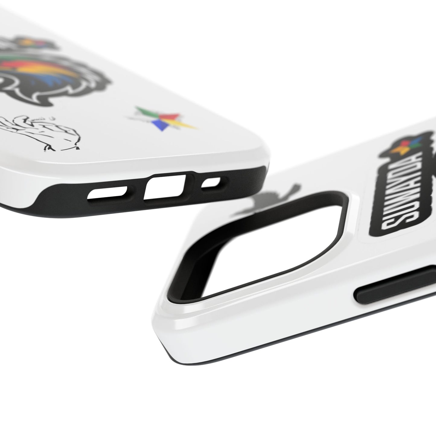 Impact-Resistant Phone Case — Suwayda Eagle Sticker Design