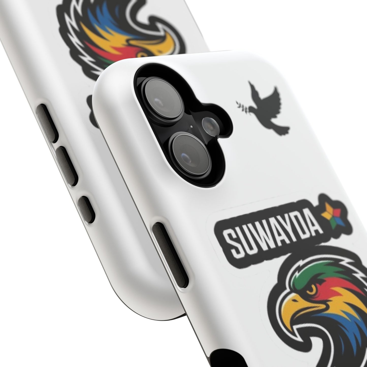 Impact-Resistant Phone Case — Suwayda Eagle Sticker Design
