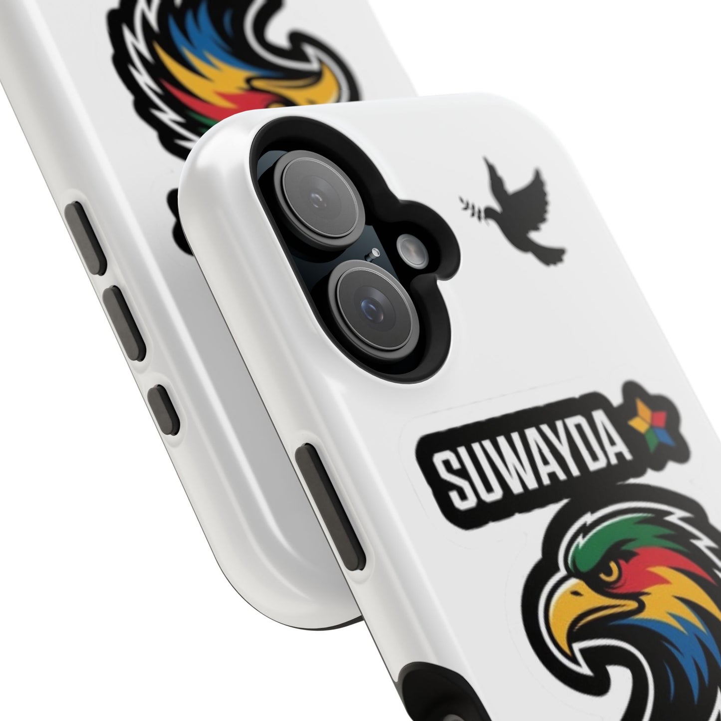 Impact-Resistant Phone Case — Suwayda Eagle Sticker Design