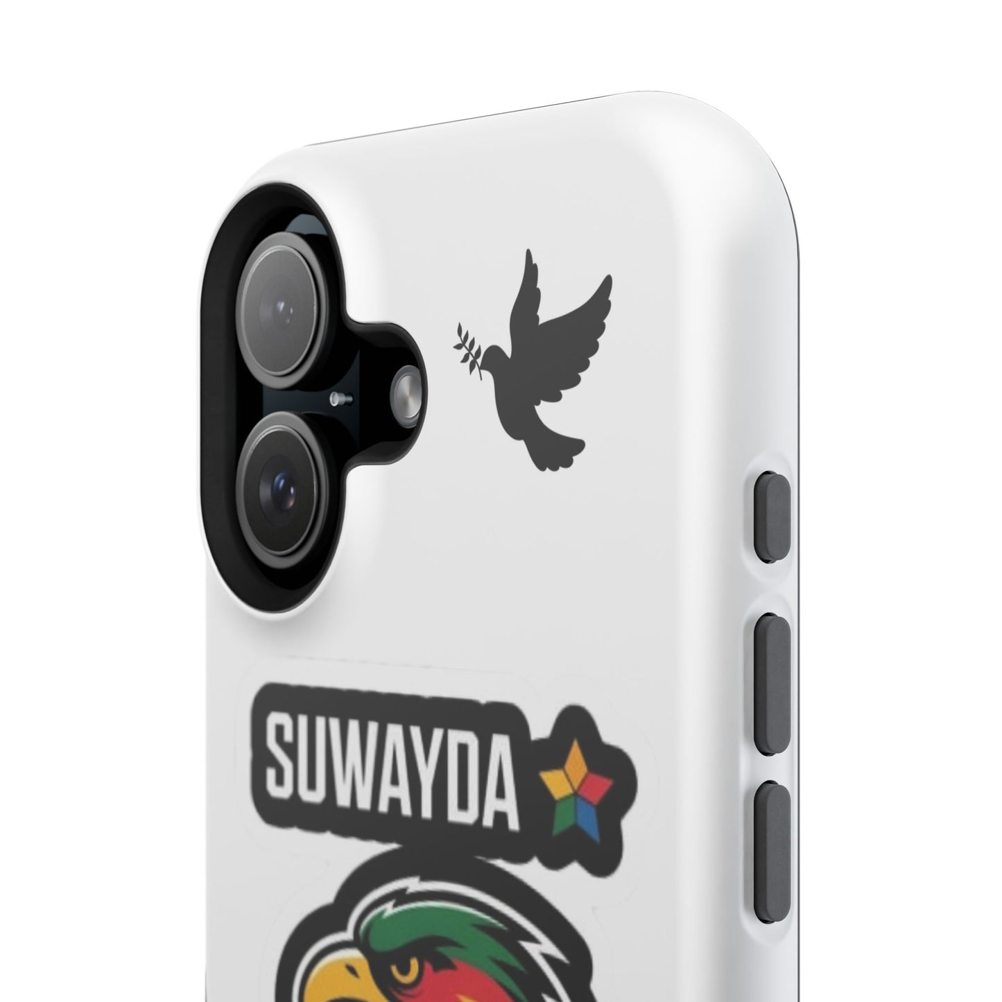 Impact-Resistant Phone Case — Suwayda Eagle Sticker Design