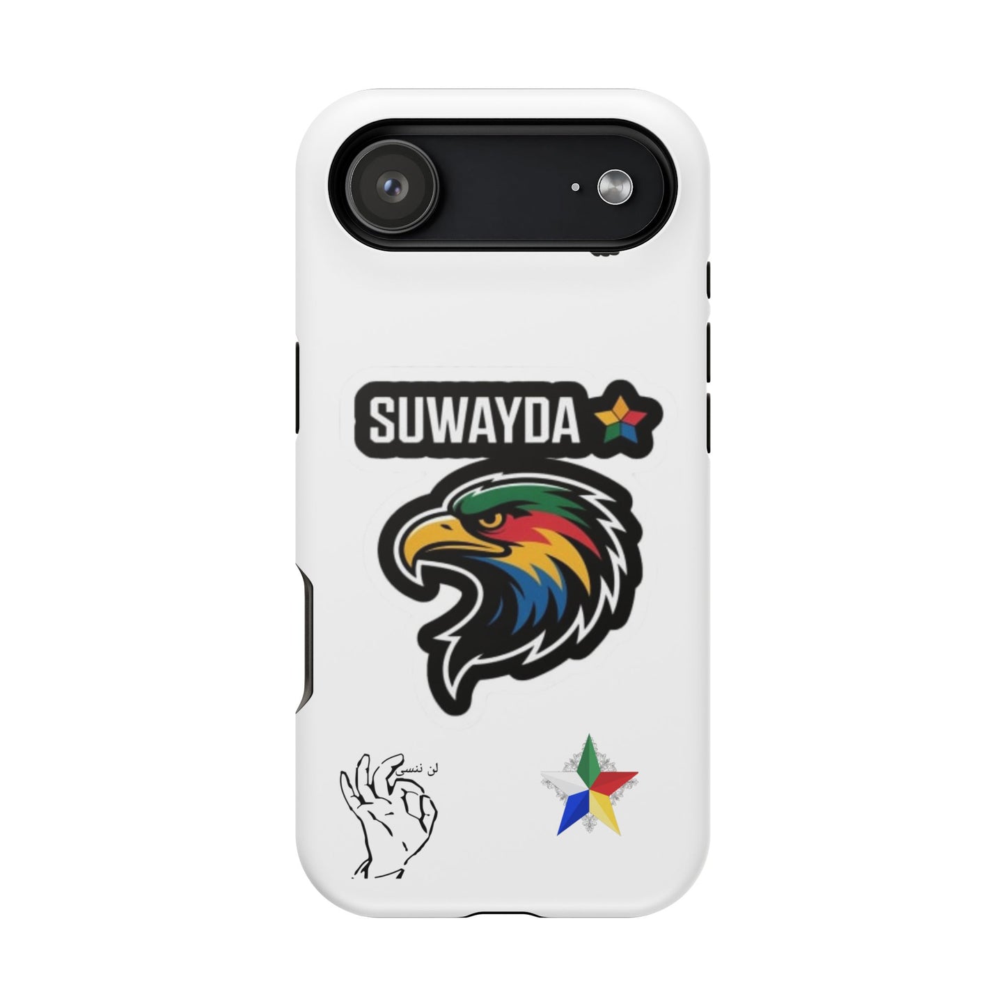 Impact-Resistant Phone Case — Suwayda Eagle Sticker Design