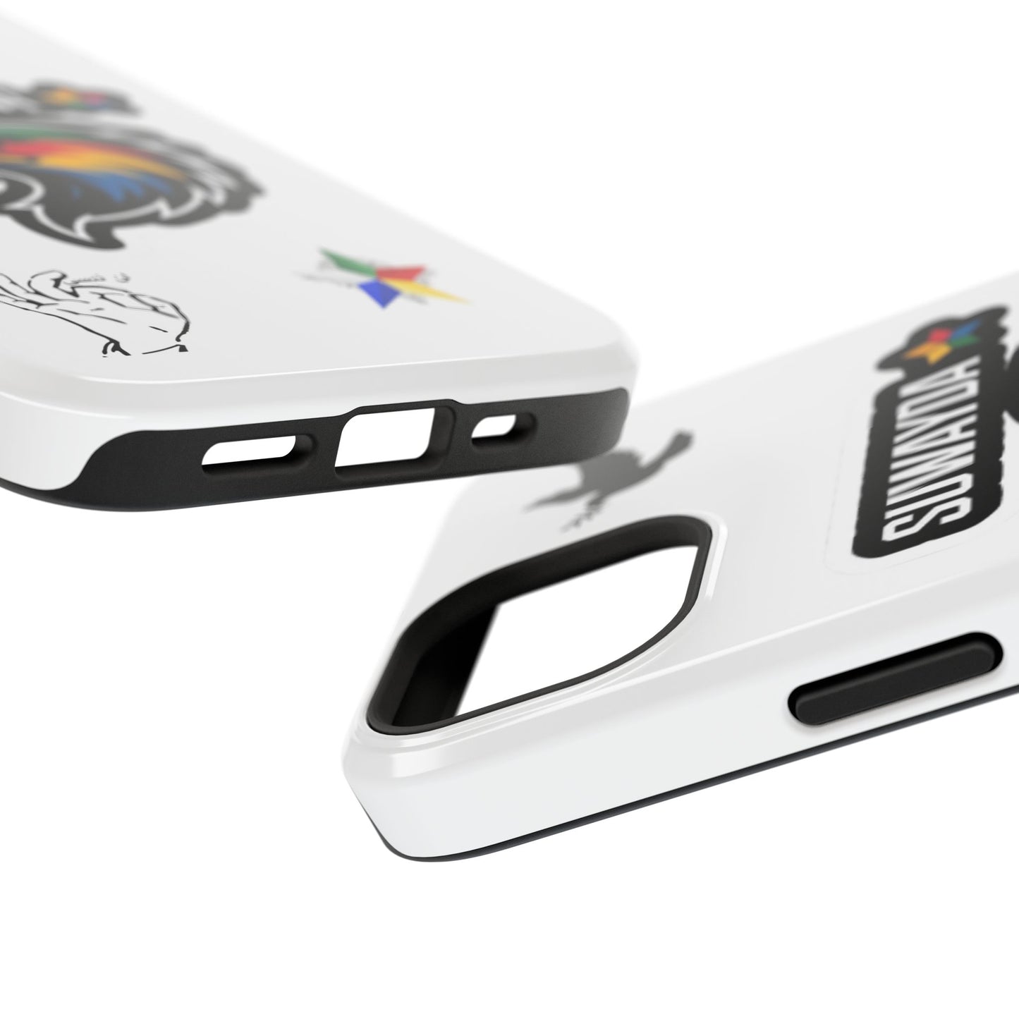 Impact-Resistant Phone Case — Suwayda Eagle Sticker Design