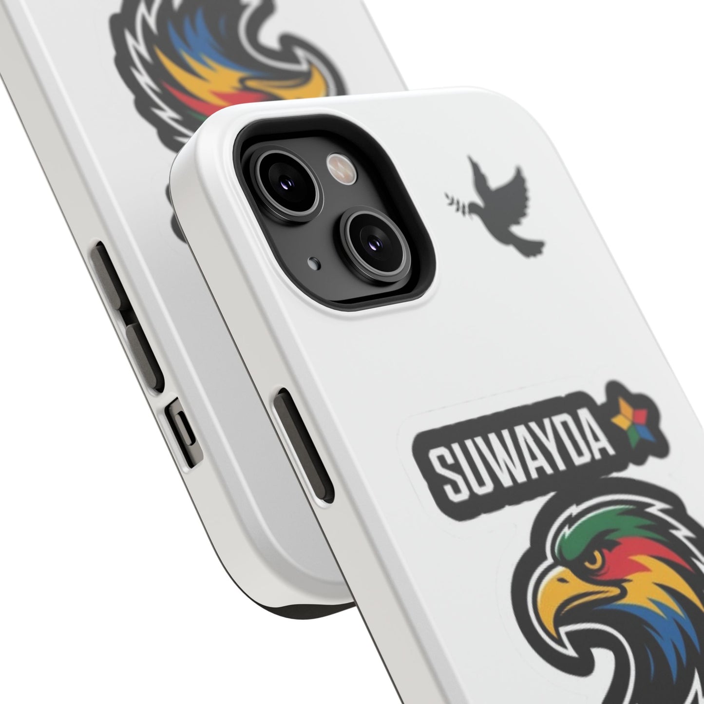 Impact-Resistant Phone Case — Suwayda Eagle Sticker Design