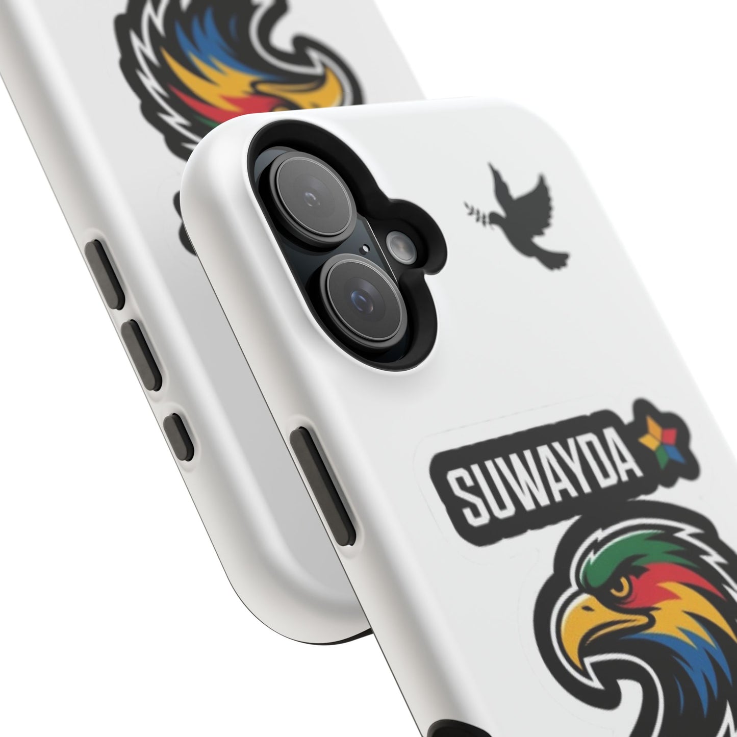 Impact-Resistant Phone Case — Suwayda Eagle Sticker Design