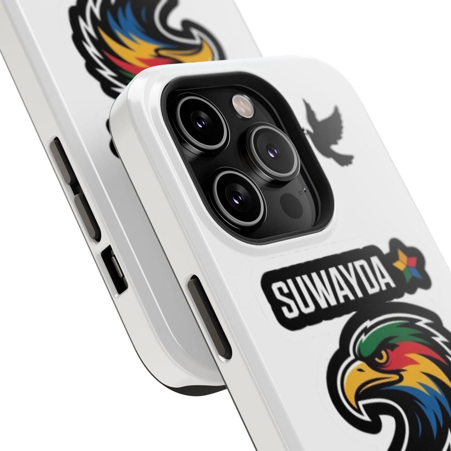 Impact-Resistant Phone Case — Suwayda Eagle Sticker Design