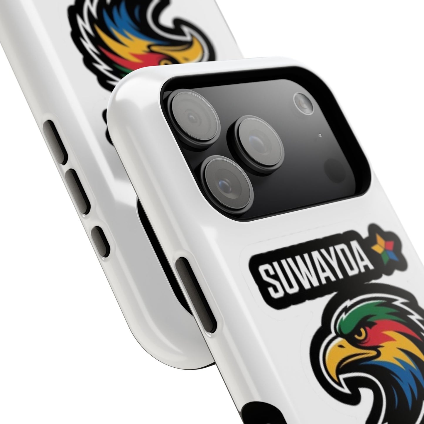 Impact-Resistant Phone Case — Suwayda Eagle Sticker Design