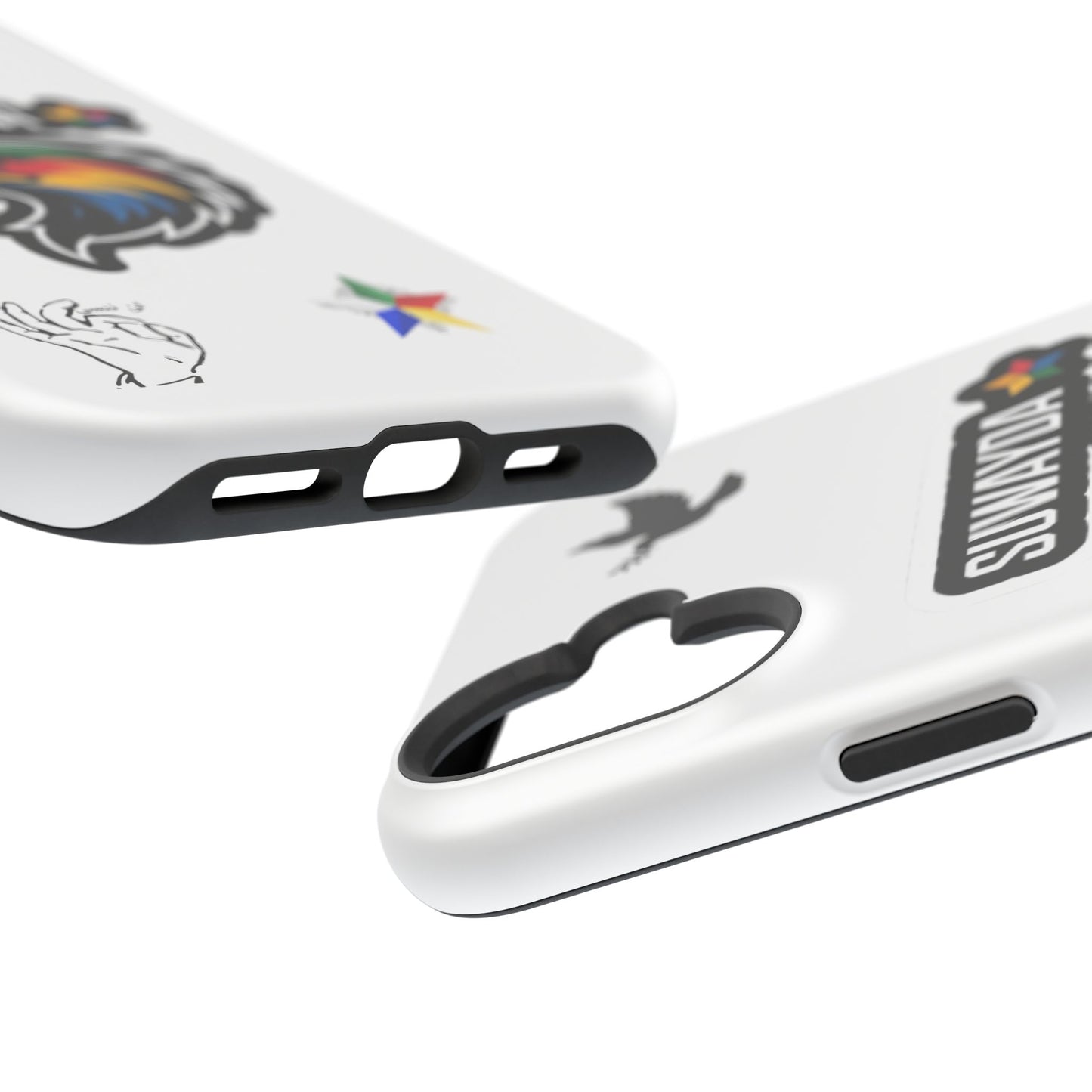 Impact-Resistant Phone Case — Suwayda Eagle Sticker Design