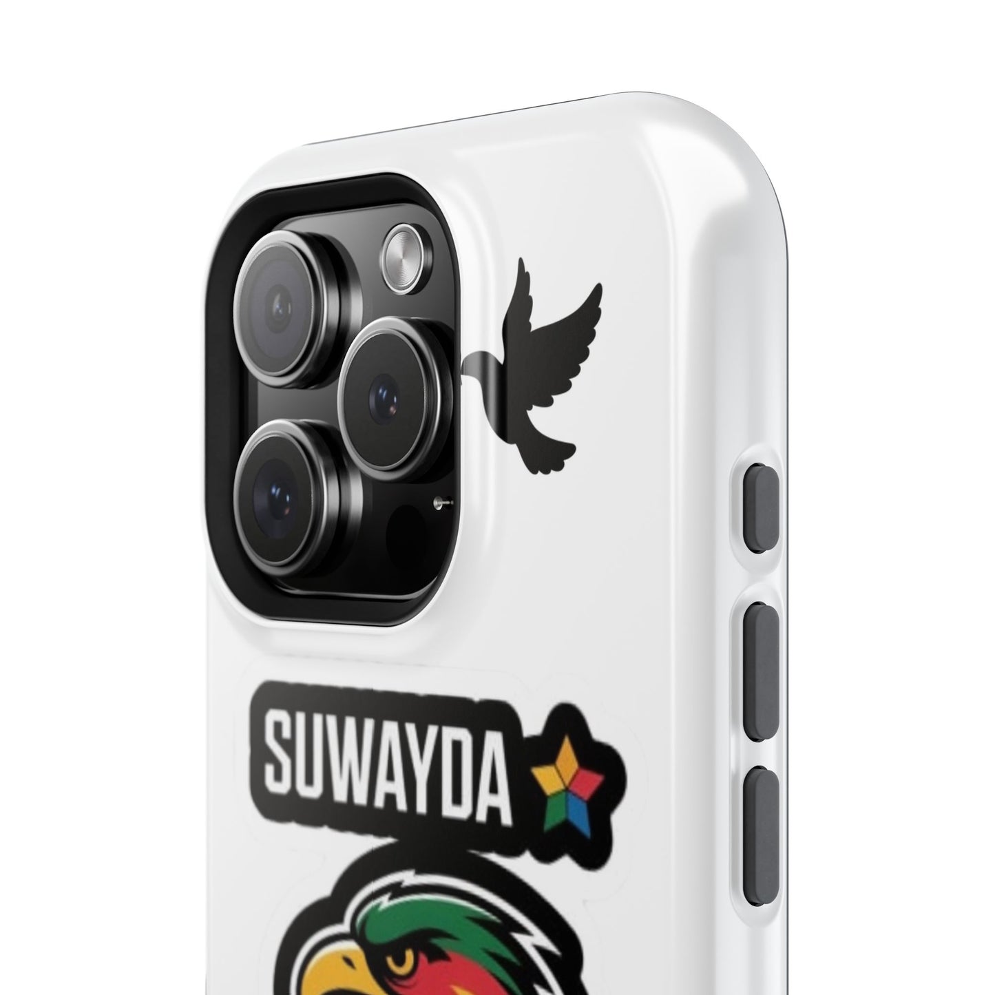 Impact-Resistant Phone Case — Suwayda Eagle Sticker Design