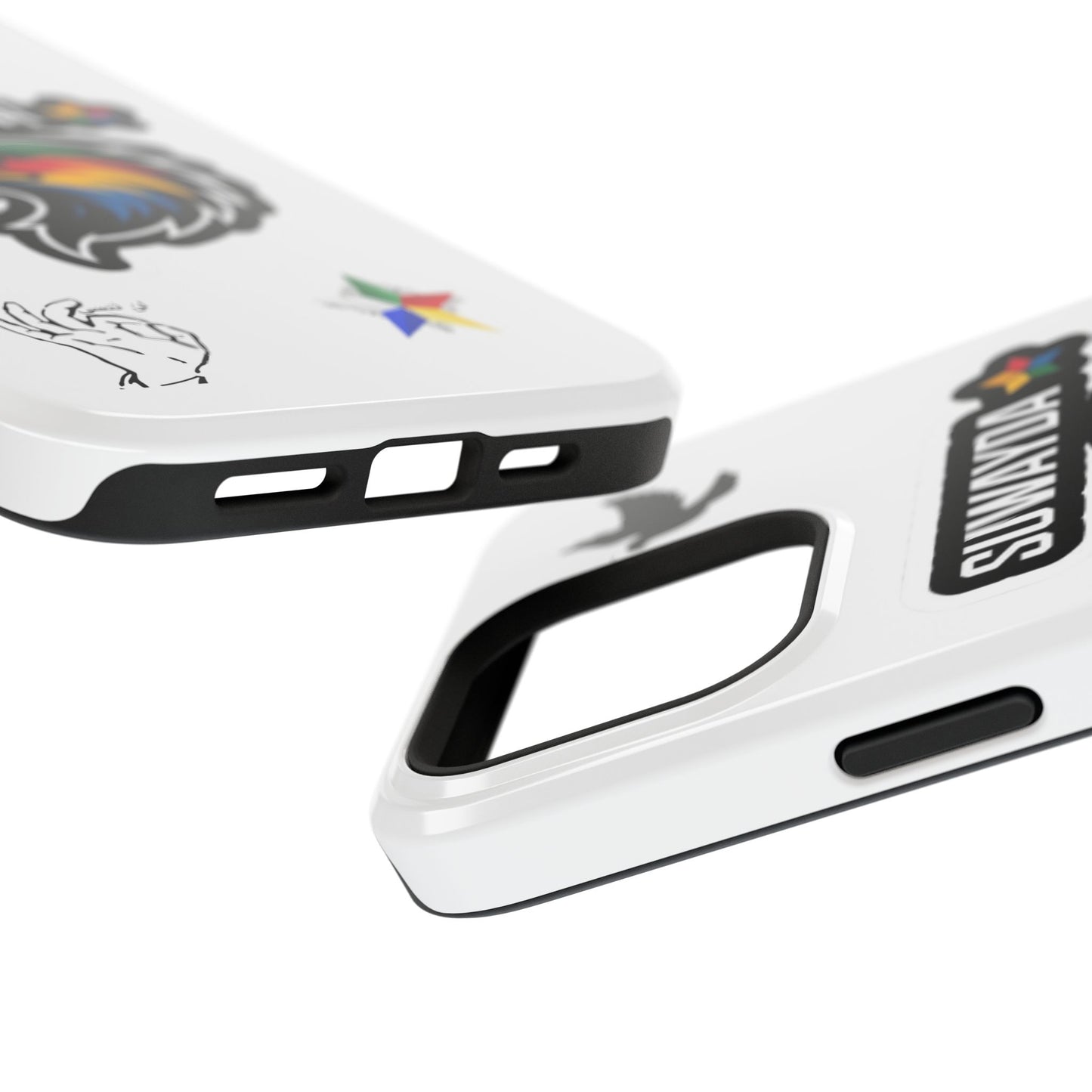 Impact-Resistant Phone Case — Suwayda Eagle Sticker Design