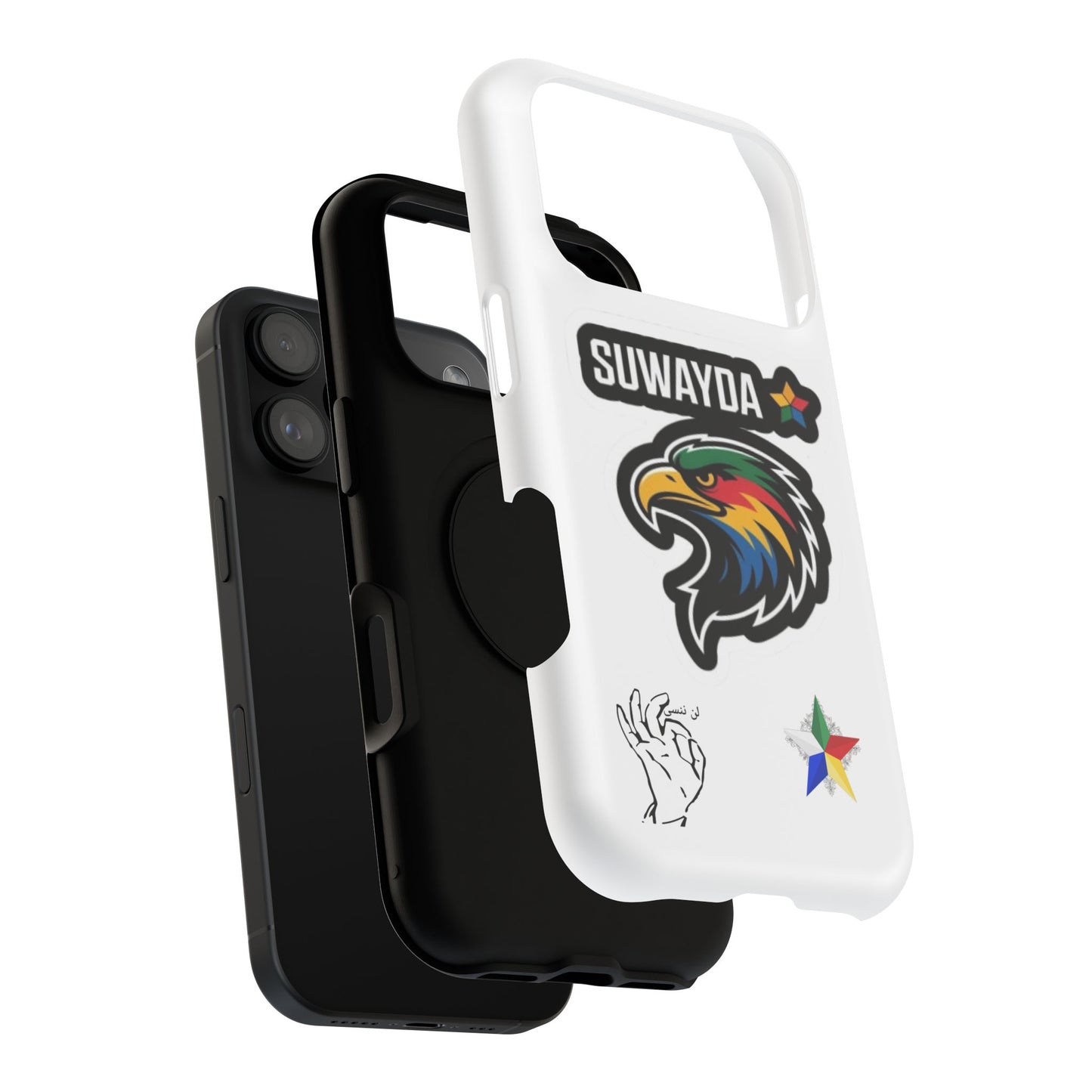 Impact-Resistant Phone Case — Suwayda Eagle Sticker Design