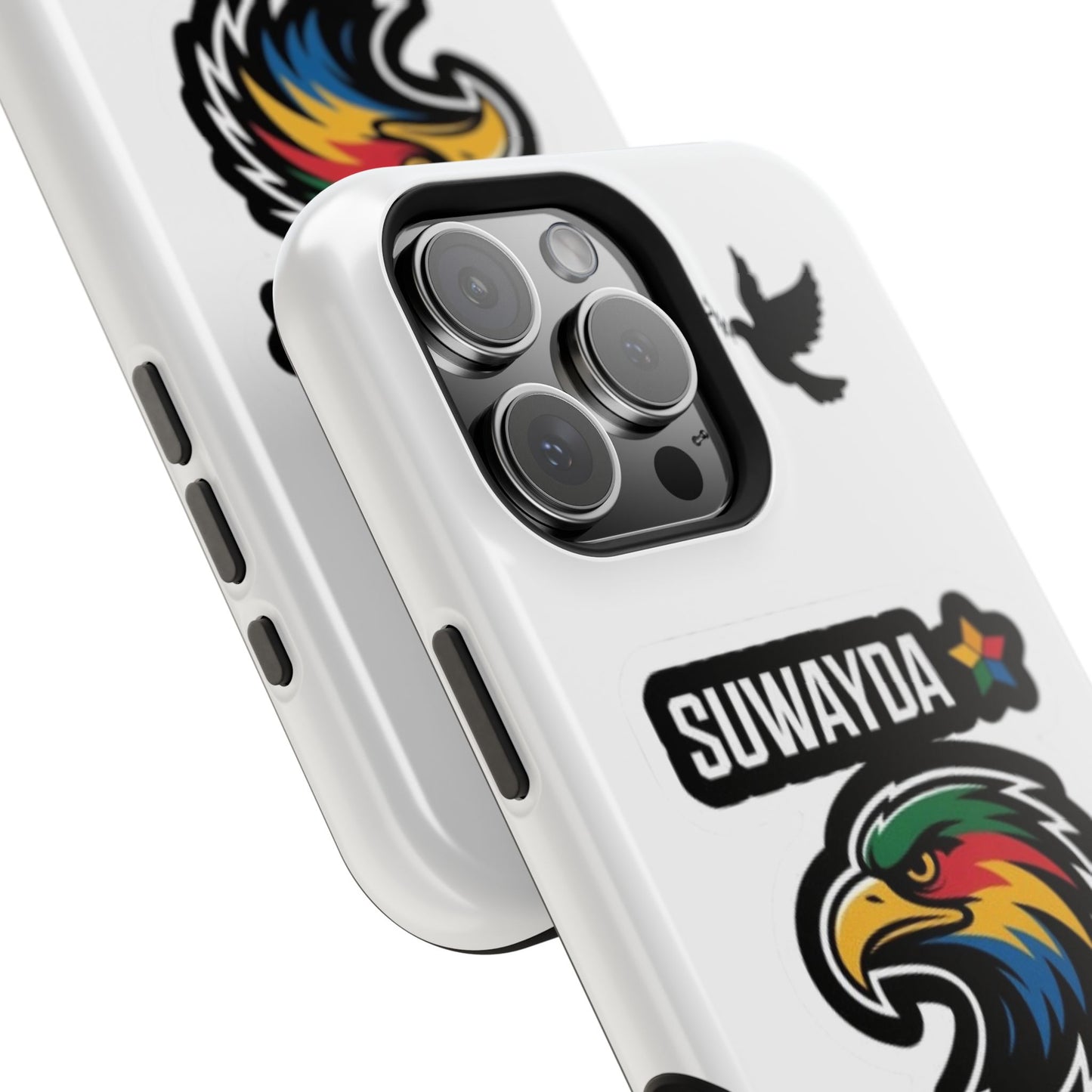 Impact-Resistant Phone Case — Suwayda Eagle Sticker Design