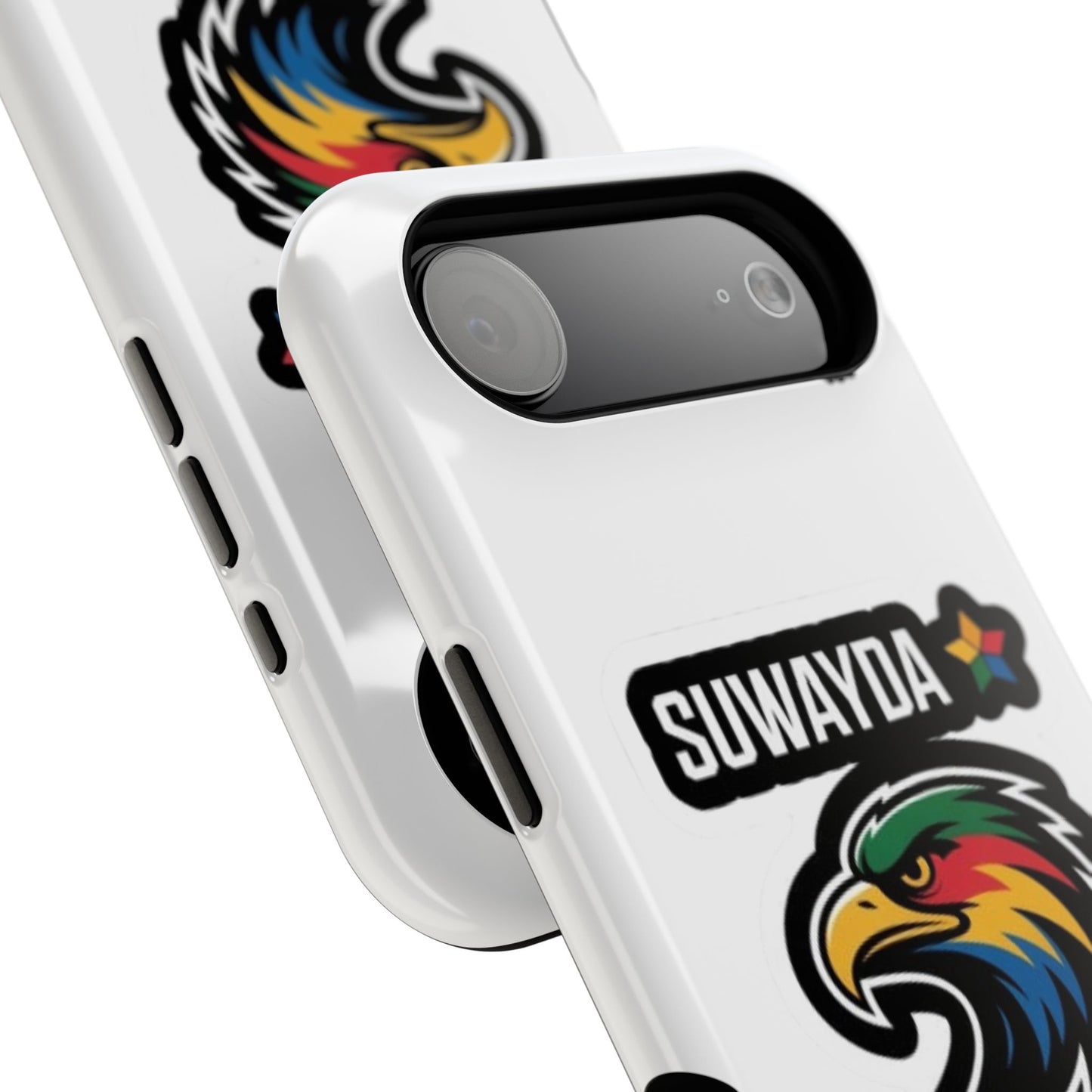 Impact-Resistant Phone Case — Suwayda Eagle Sticker Design