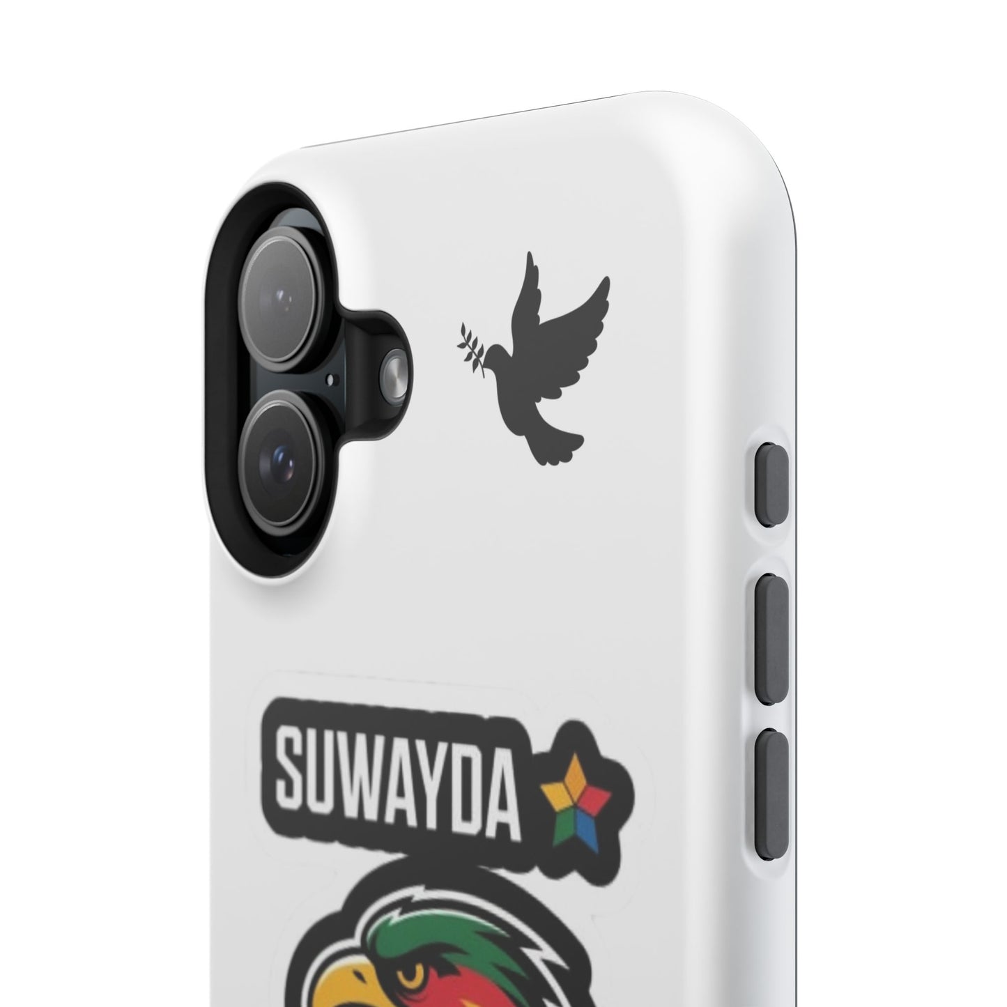 Impact-Resistant Phone Case — Suwayda Eagle Sticker Design