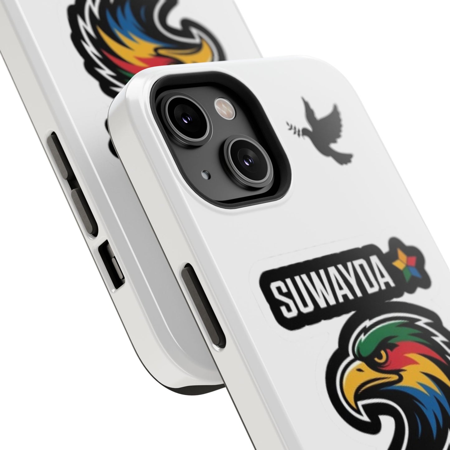 Impact-Resistant Phone Case — Suwayda Eagle Sticker Design