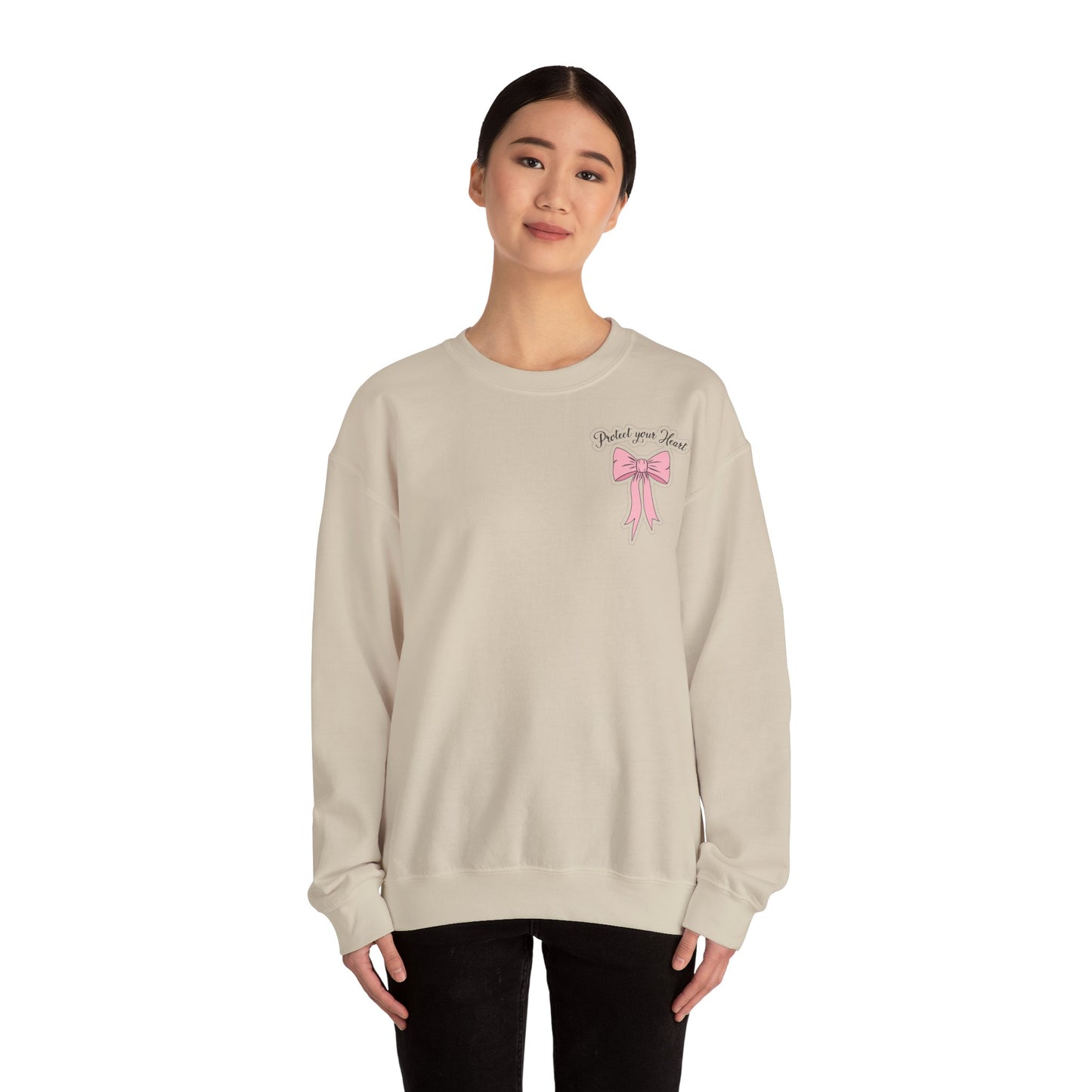Girly Crewneck Sweatshirt — Feminine Graphic Pullover