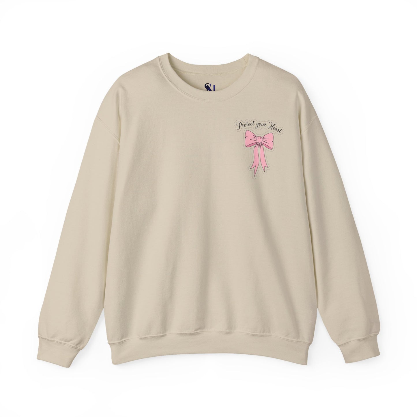 Girly Crewneck Sweatshirt — Feminine Graphic Pullover