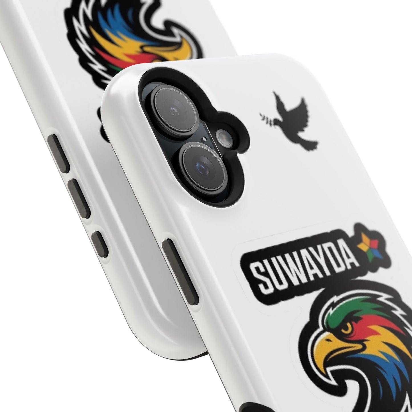 Impact-Resistant Phone Case — Suwayda Eagle Sticker Design