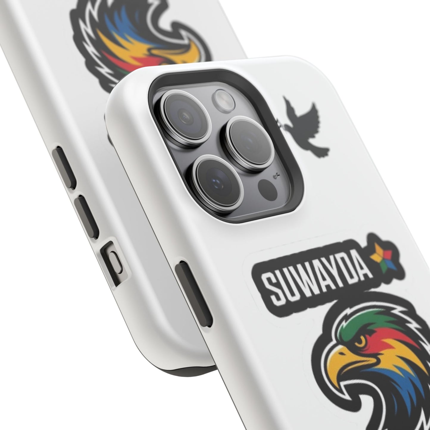 Impact-Resistant Phone Case — Suwayda Eagle Sticker Design