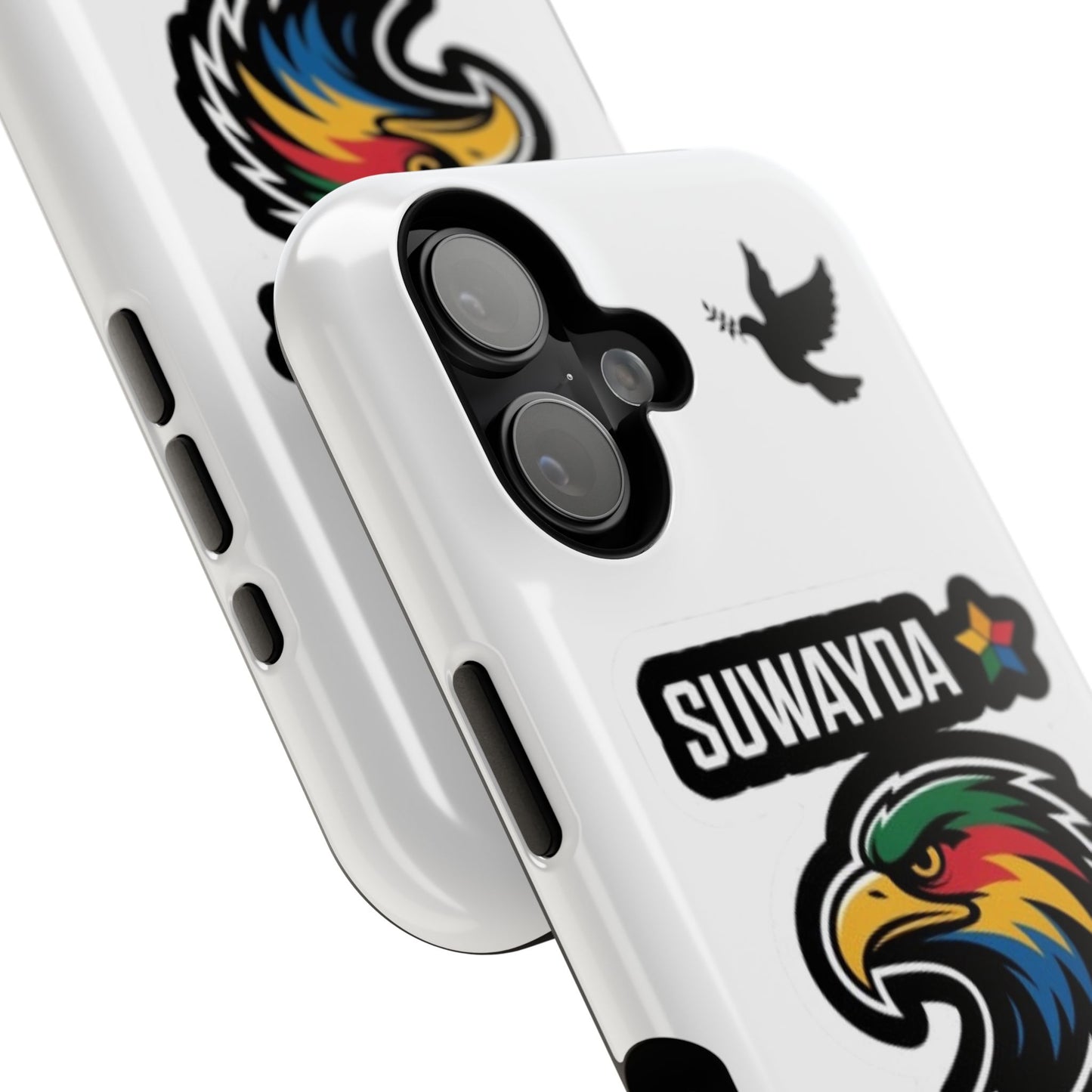 Impact-Resistant Phone Case — Suwayda Eagle Sticker Design