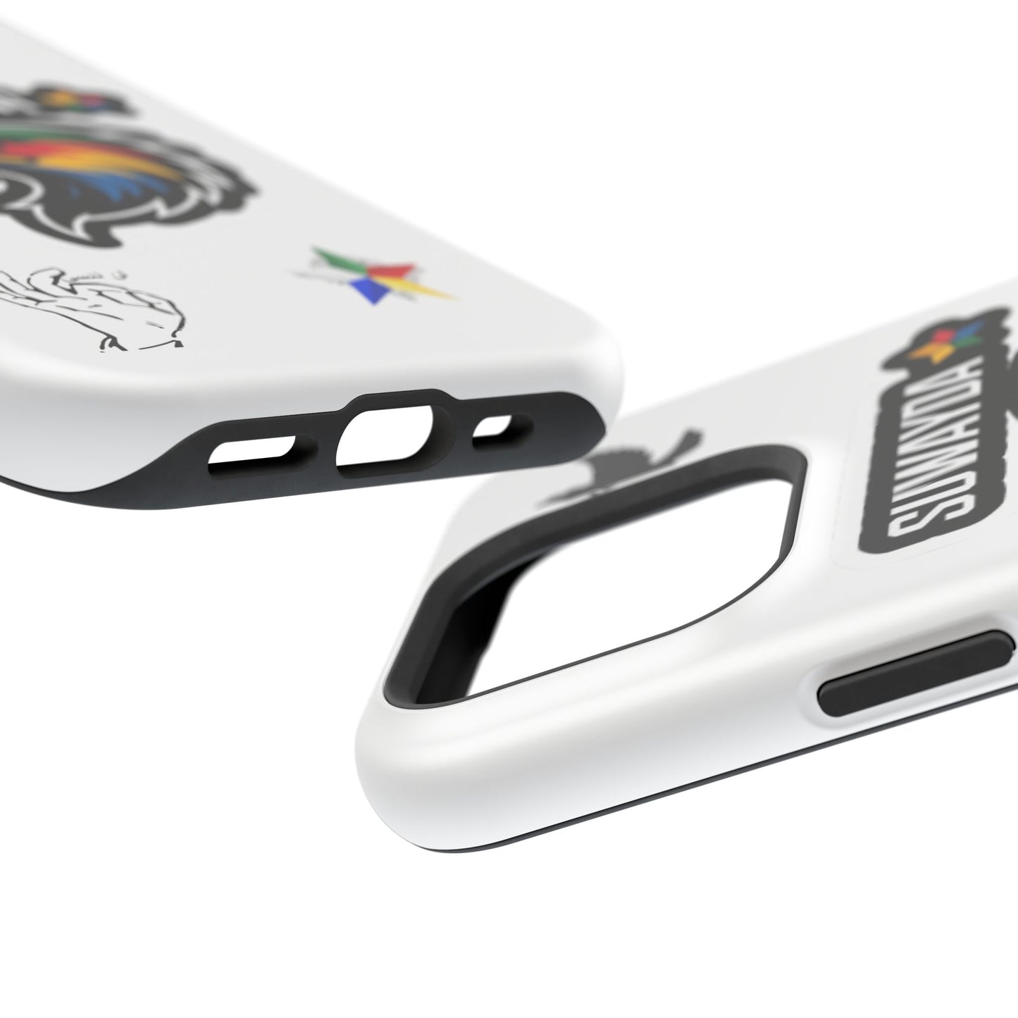 Impact-Resistant Phone Case — Suwayda Eagle Sticker Design