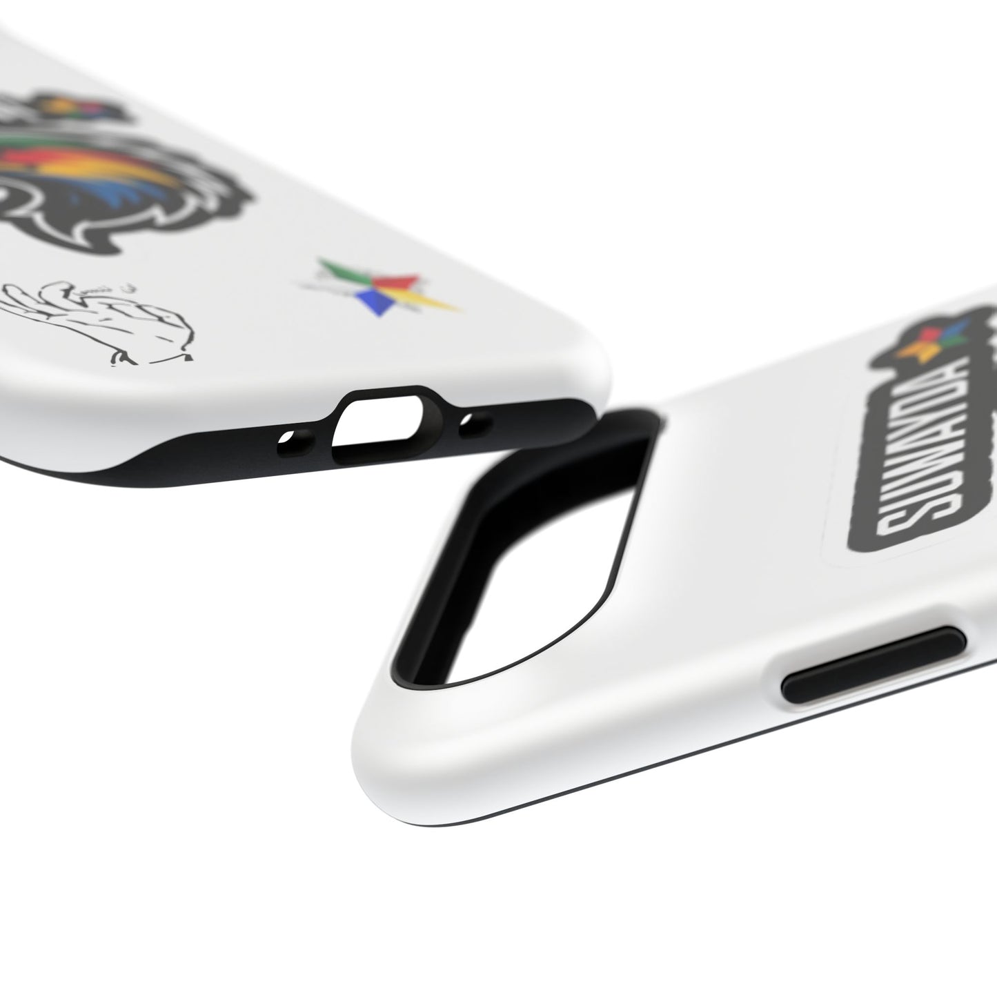 Impact-Resistant Phone Case — Suwayda Eagle Sticker Design