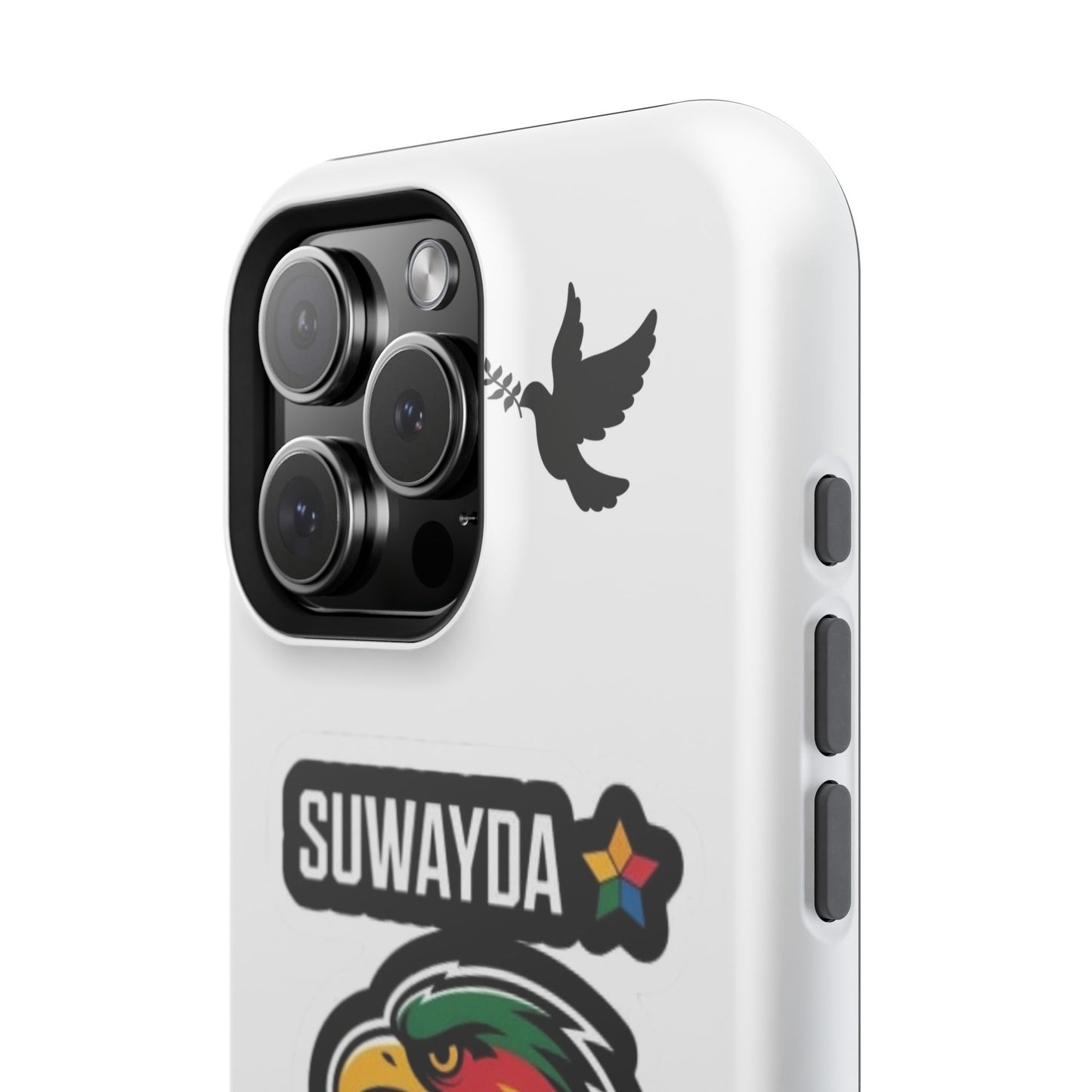 Impact-Resistant Phone Case — Suwayda Eagle Sticker Design