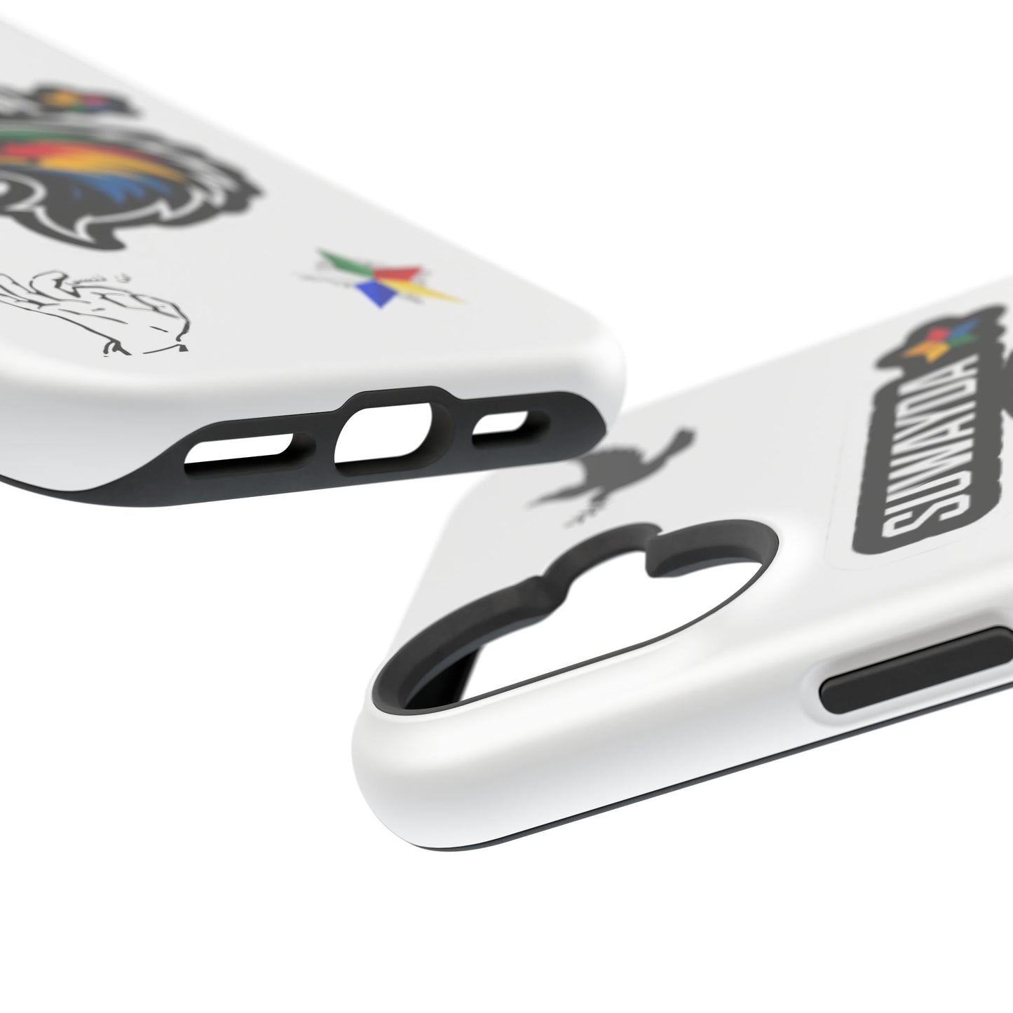 Impact-Resistant Phone Case — Suwayda Eagle Sticker Design